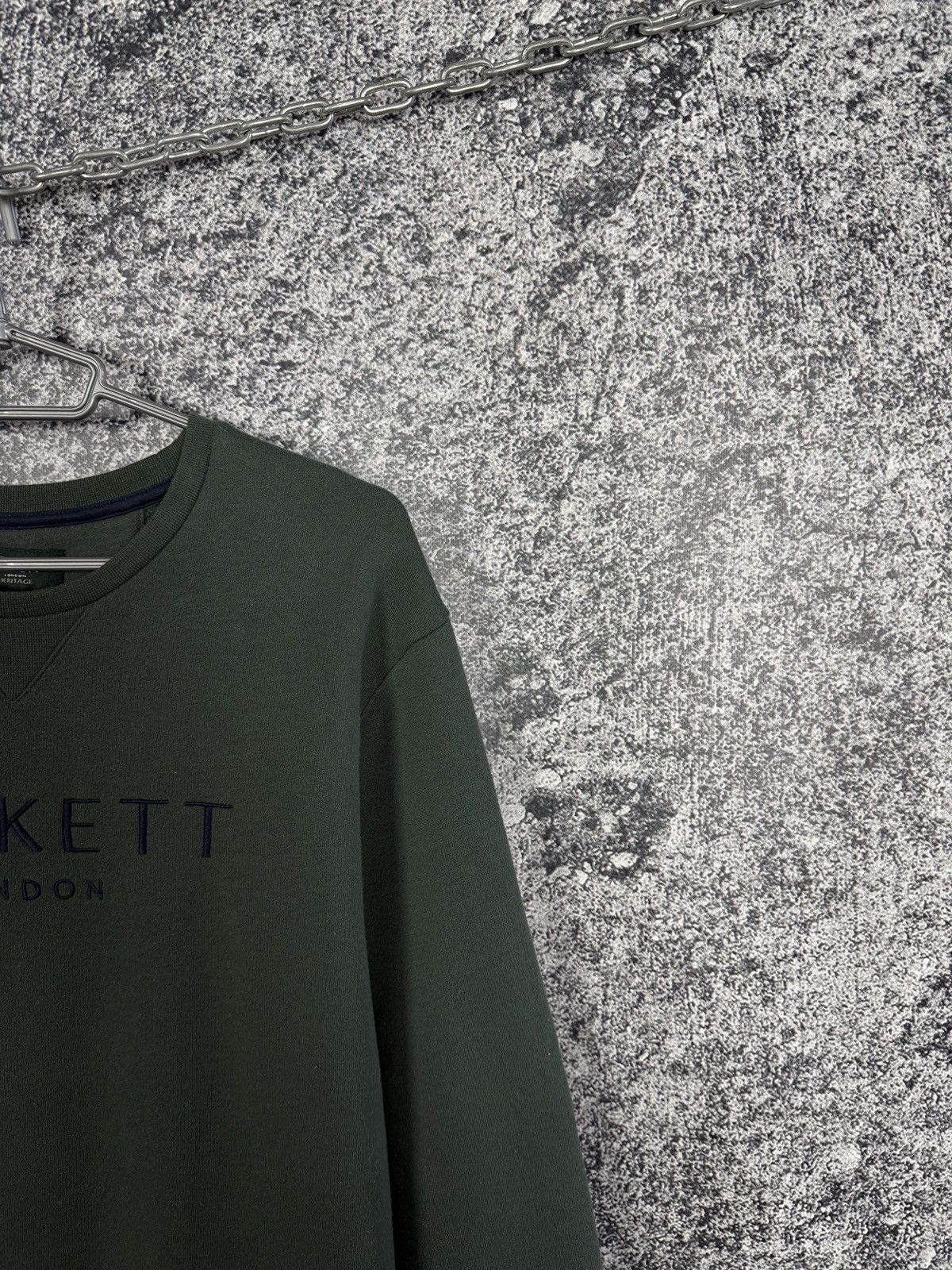 Hackett Hackett London Heritage Crew Sweatshirt Pullover Big Logo XL Size US XL / EU 56 / 4 - 2 Thumbnail