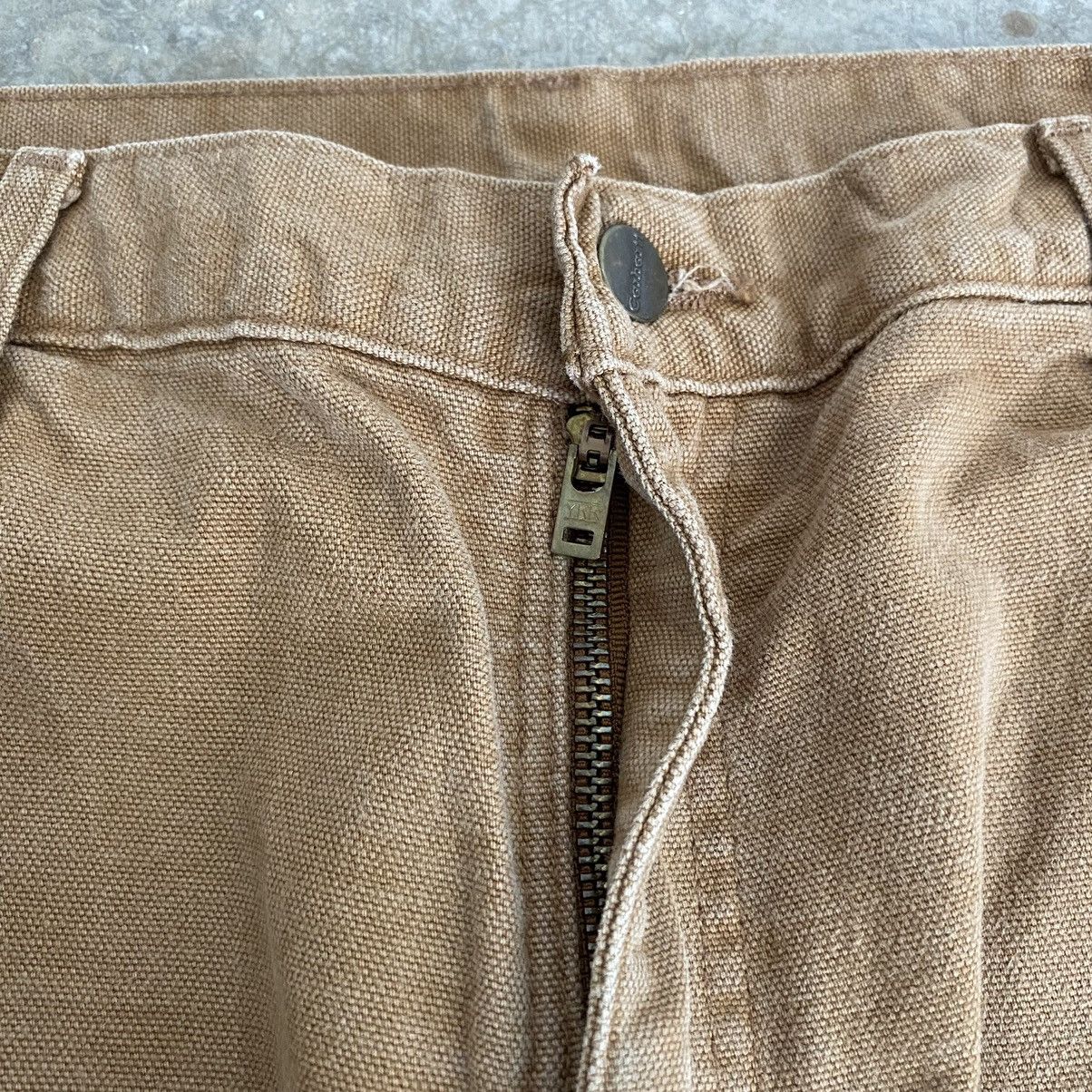 Carhartt Vintage Carhartt Blanket Lined Tan Carpenter Work Pants Size US 35 - 13 Thumbnail