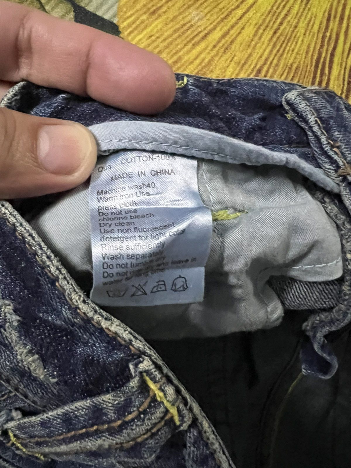 Japanese Brand 💥Vanquish Distresss Jean Very Rare Size US 32 / EU 48 - 21 Thumbnail