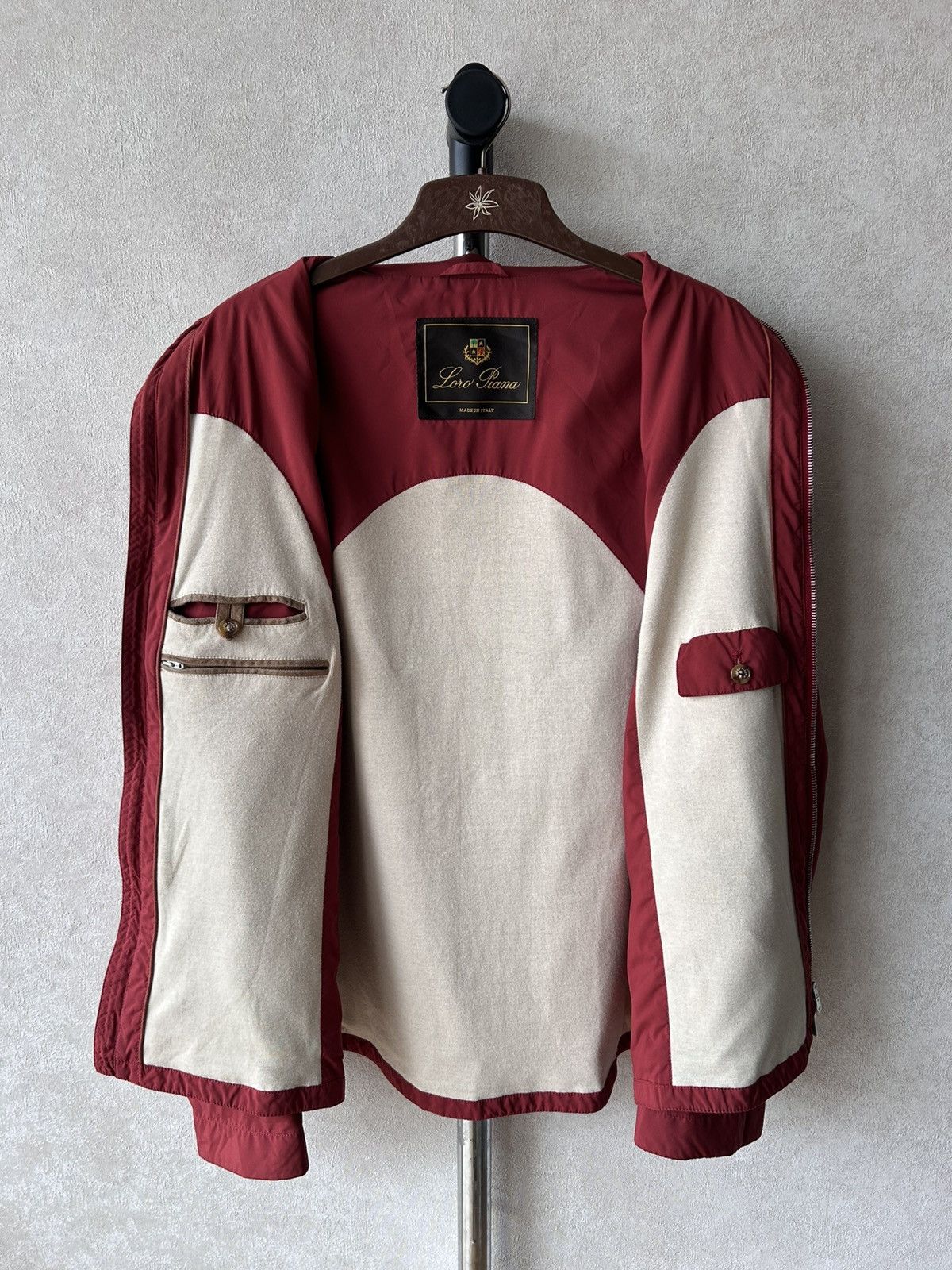 Loro Piana Vintage 90s Loro Piana Detachable Sleeves Jacket Size US XL / EU 56 / 4 - 5 Thumbnail