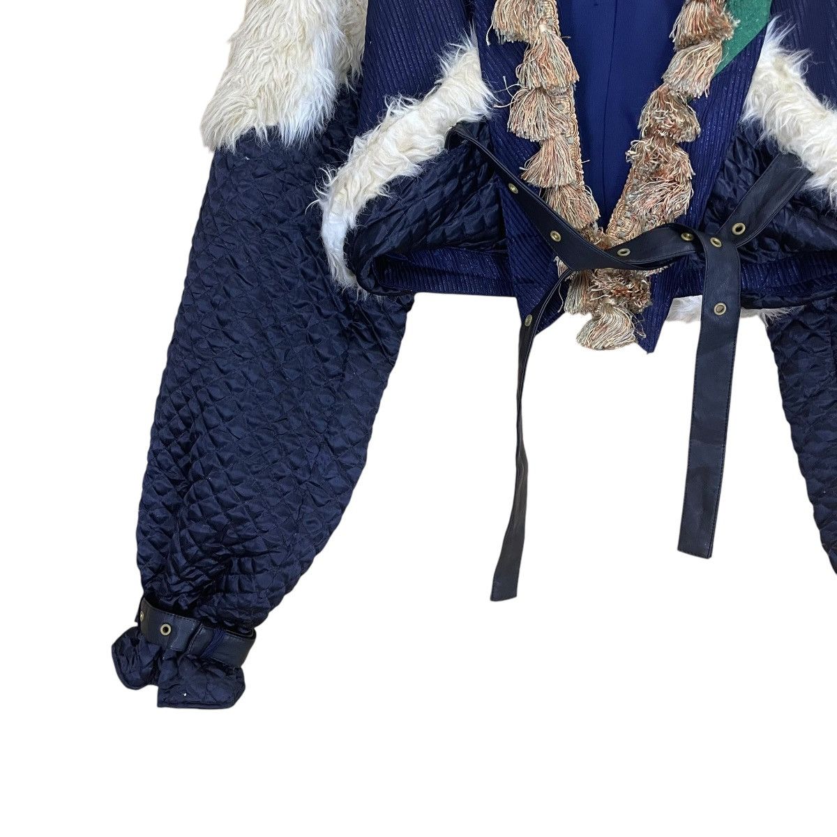 Beauty Beast JAPANASE FUR CROPPED JACKET INSPIRED JEAN PAUL GAULTIER Size US S / EU 44-46 / 1 - 5 Thumbnail