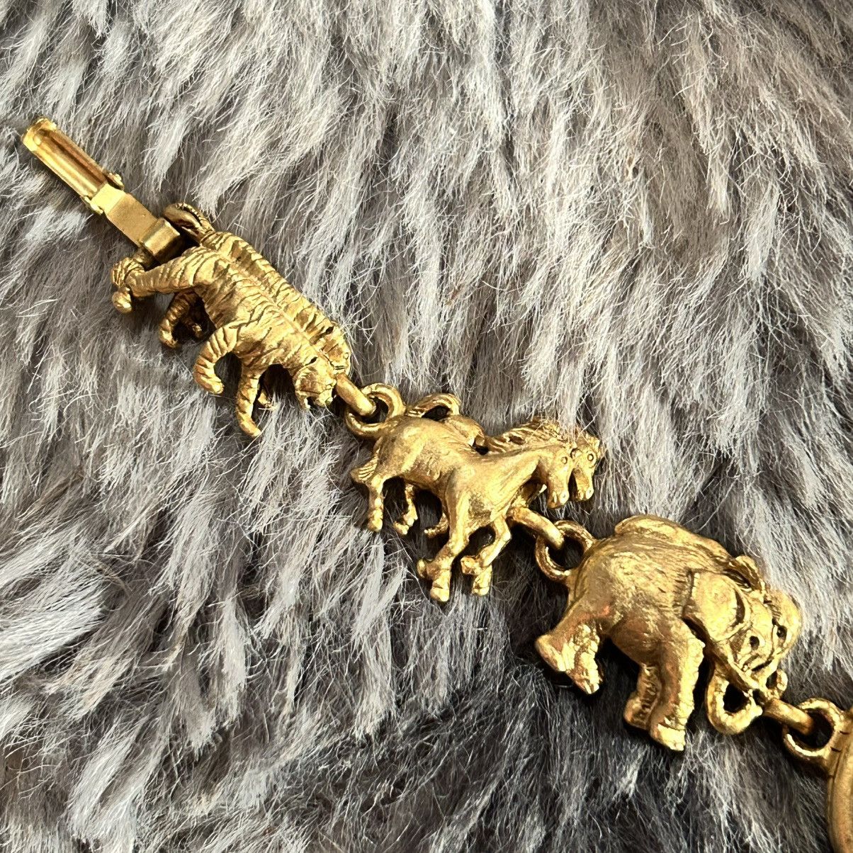 Vintage Vintage AJC American Jewelry Co Noah’s Ark gold bracelet Size ONE SIZE - 6 Thumbnail
