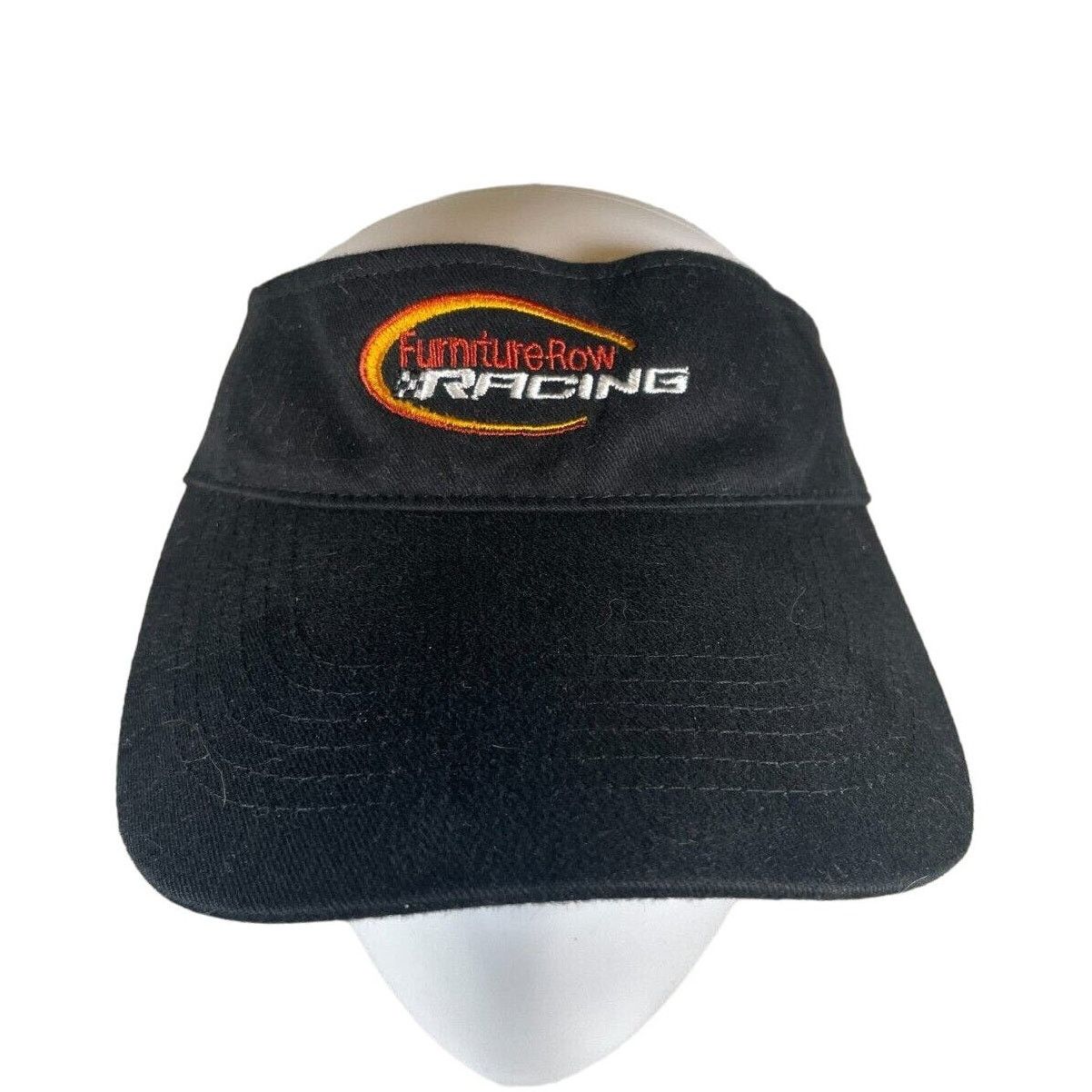 NASCAR NASCAR Furniture Row Racing Black Visor Deadstock With Tags Size ONE SIZE - 1 Thumbnail