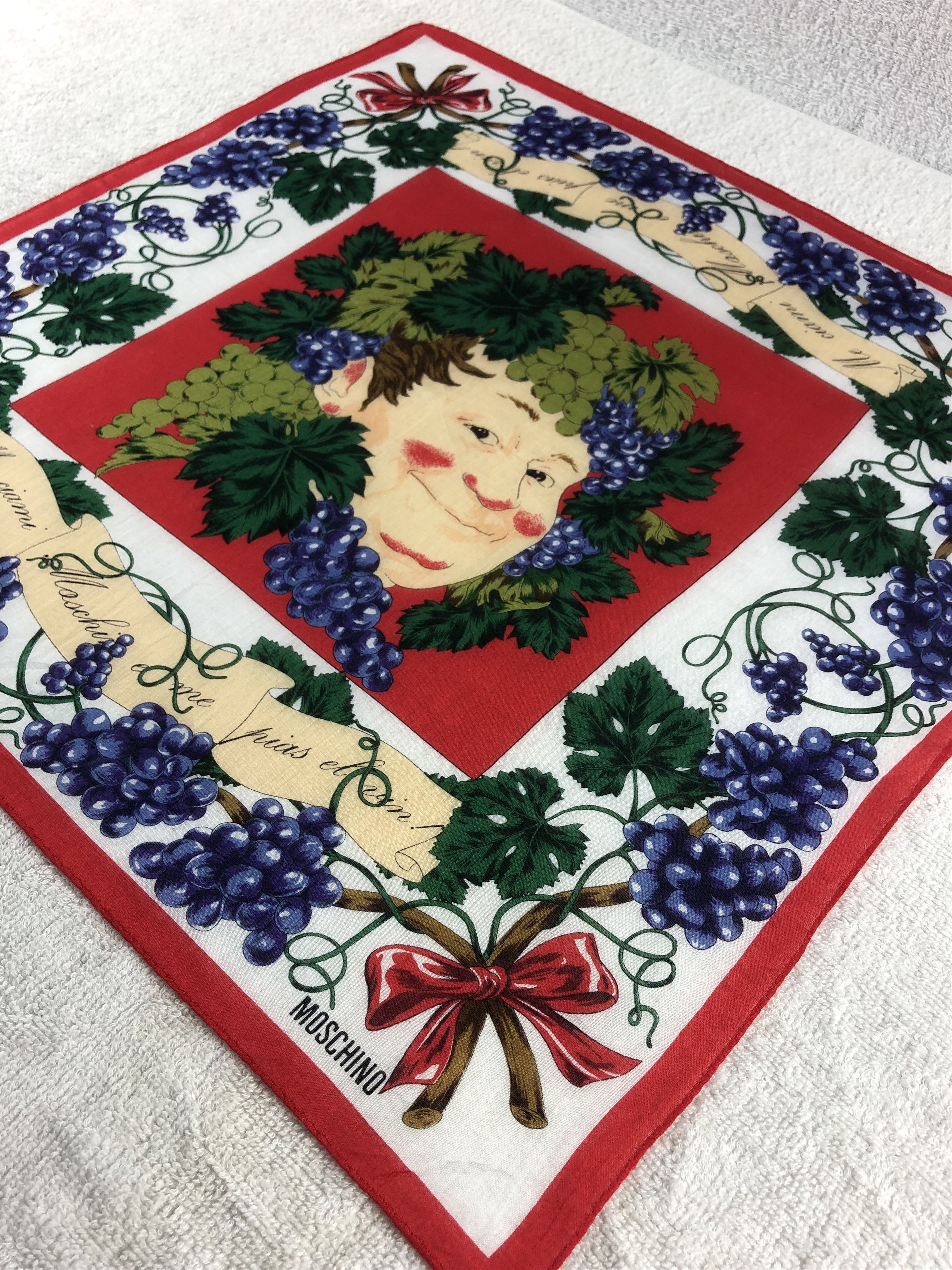 Moschino Moschino Handkerchief / Bandana / Neckerchief Size ONE SIZE - 4 Thumbnail