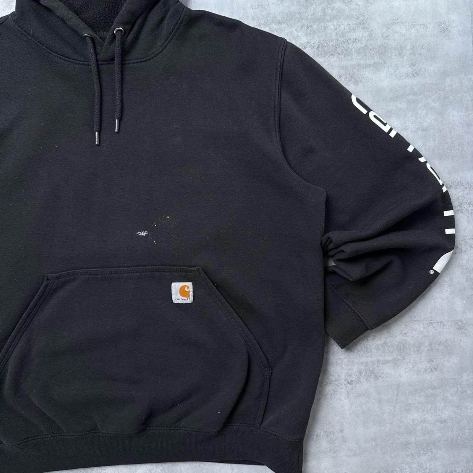 Carhartt Y2K Carhartt Black 00s hoodie jacket Size US L / EU 52-54 / 3 - 2 Thumbnail