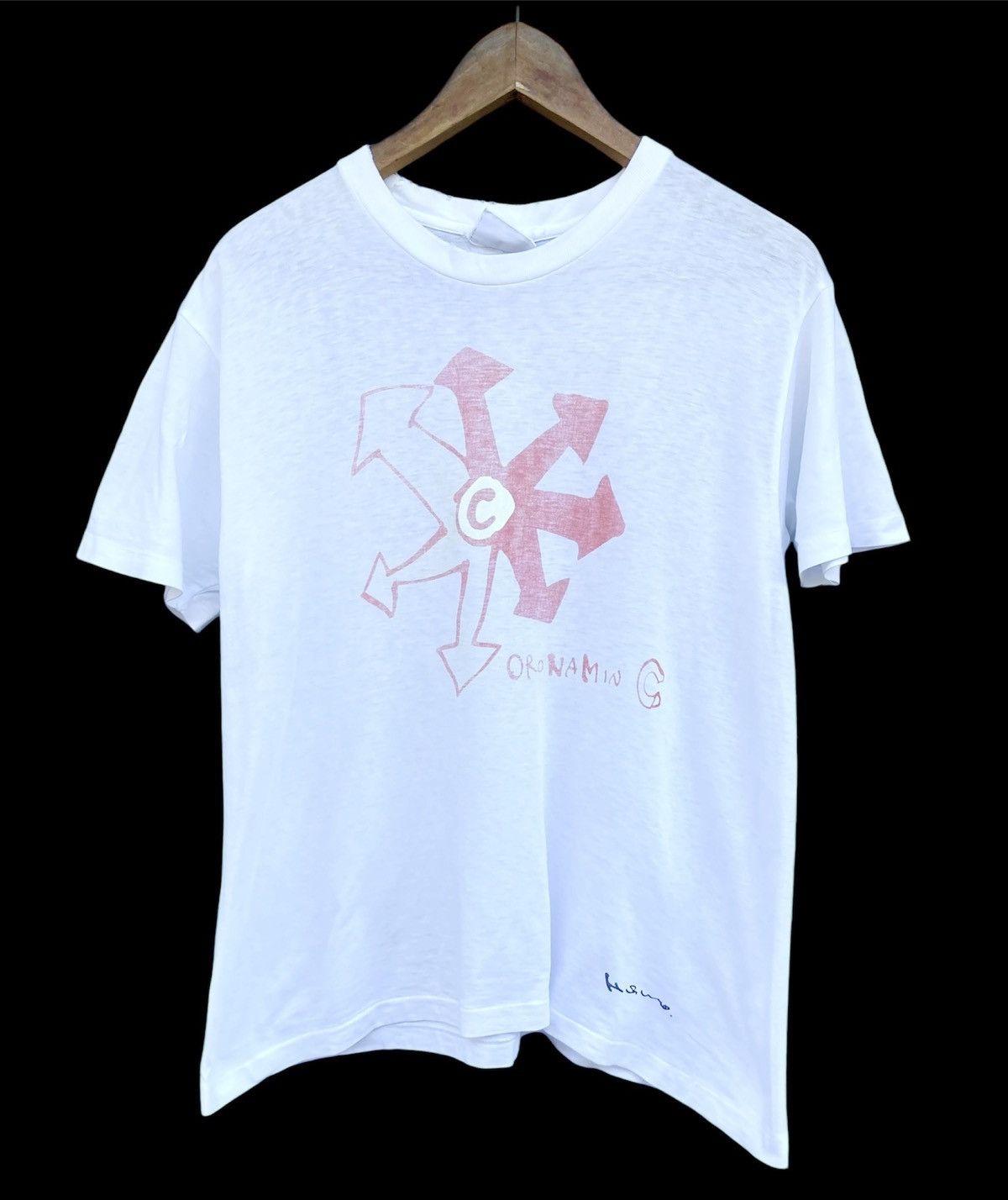 Japanese Brand × Reebok × Vintage Vintage Reebok x Oronamin C Collaboration Tee Size US M / EU 48-50 / 2 - 1 Thumbnail