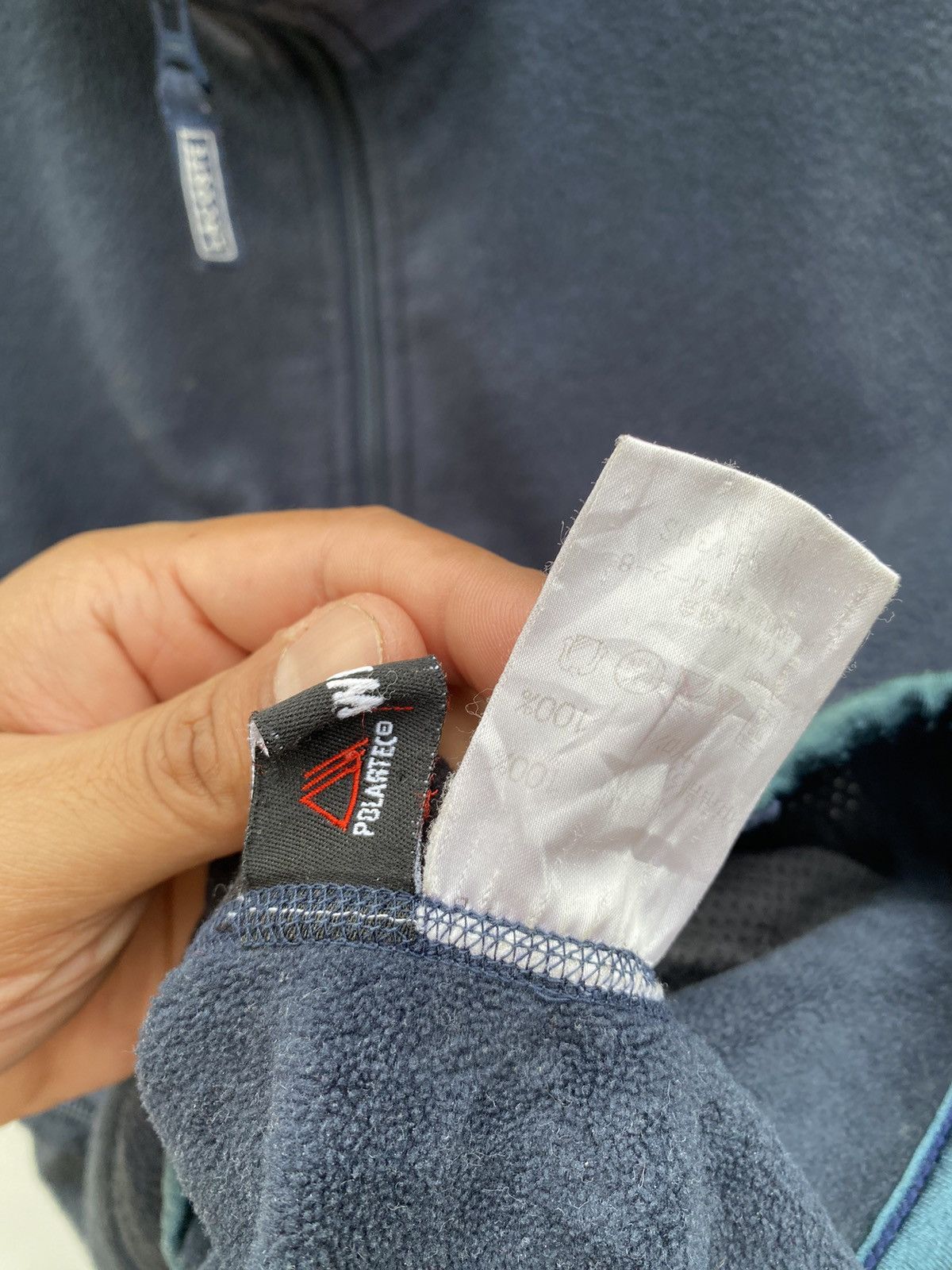 Lacoste × Vintage Lacoste Zip Fleece Sweater Jacket Size US L / EU 52-54 / 3 - 7 Thumbnail