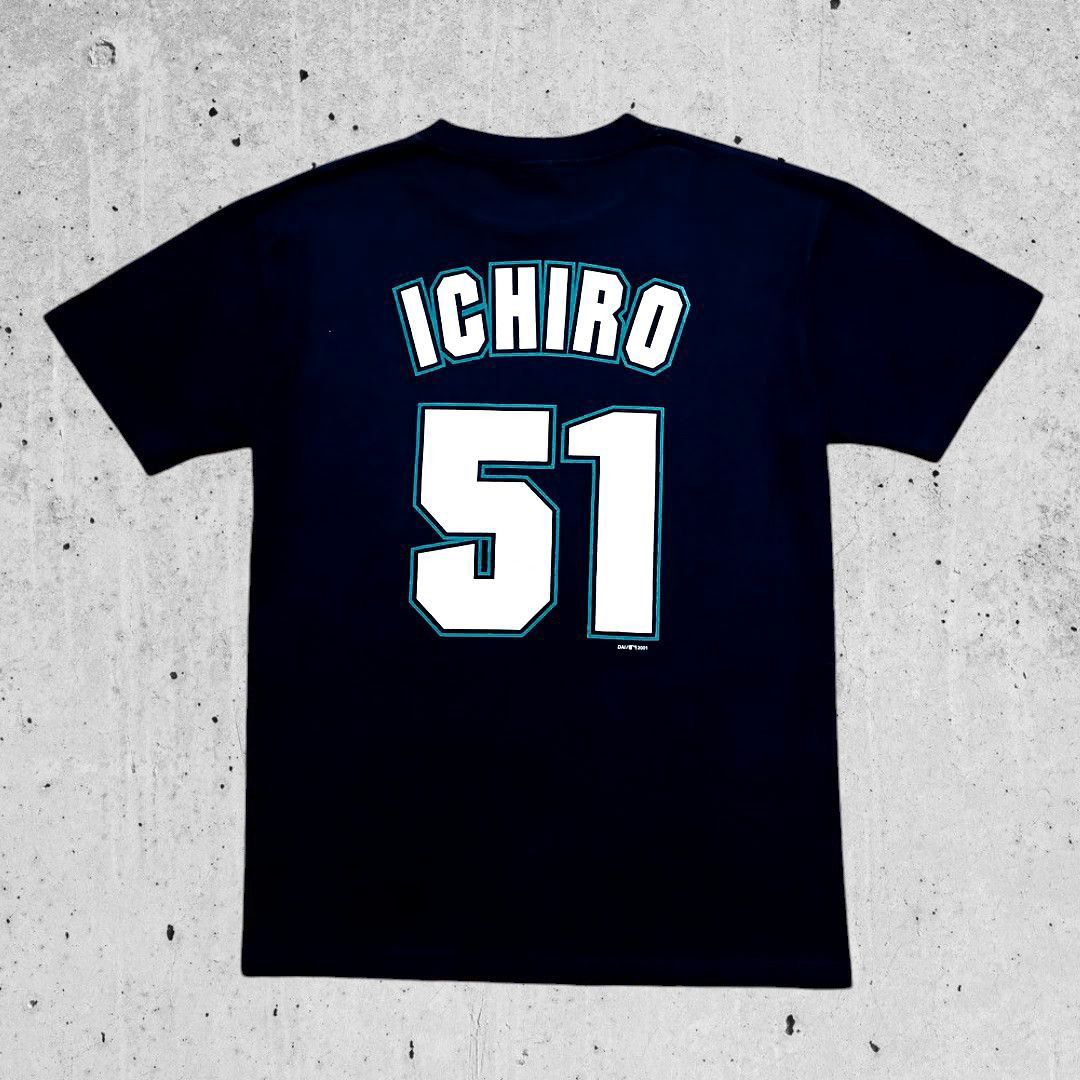MLB Vintage Ichiro Suzuki Seattle Mariners MLB Tee Shirt Size US M / EU 48-50 / 2 - 4 Thumbnail