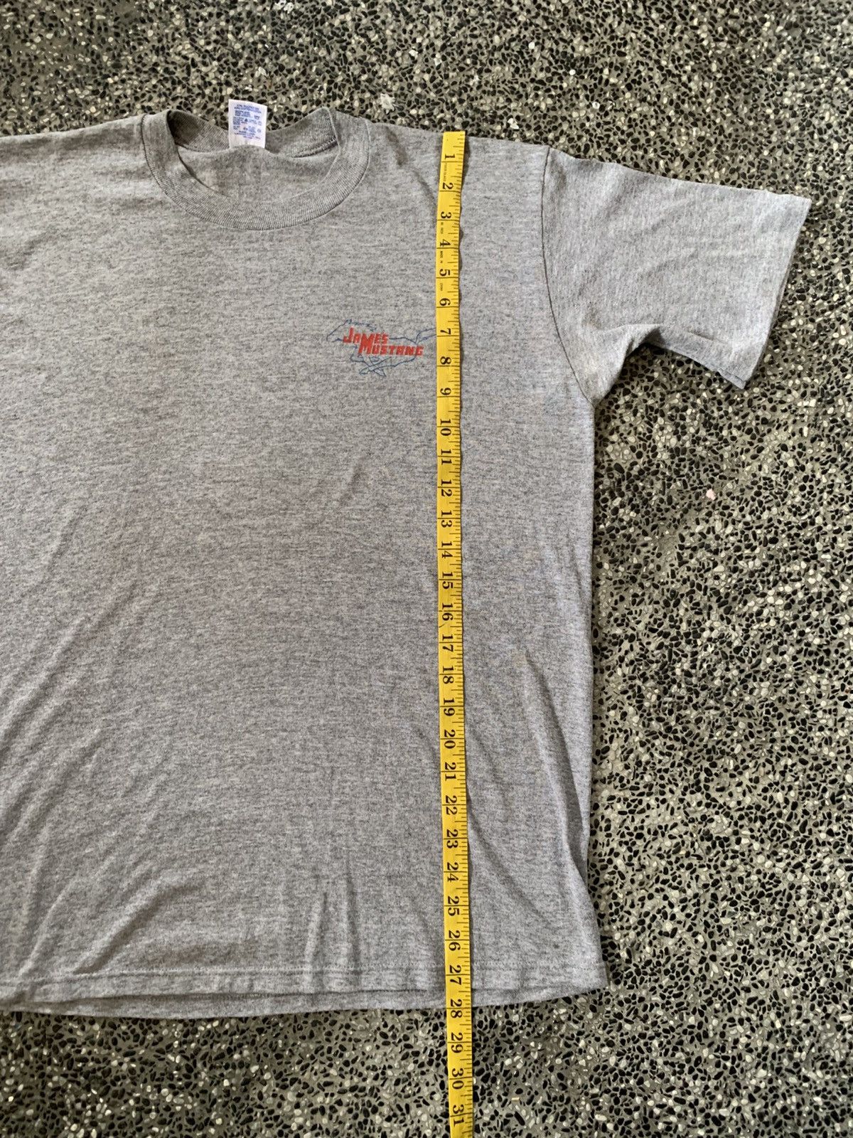 Mustang Vintage James Mustang Restoration Sales Service Parts Tshirt Size US XL / EU 56 / 4 - 9 Thumbnail