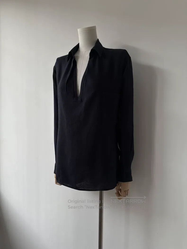 Yohji Yamamoto Yohji Yamamoto 08 SS Minimalist Linen Shirt Size US S / EU 44-46 / 1 - 4 Thumbnail