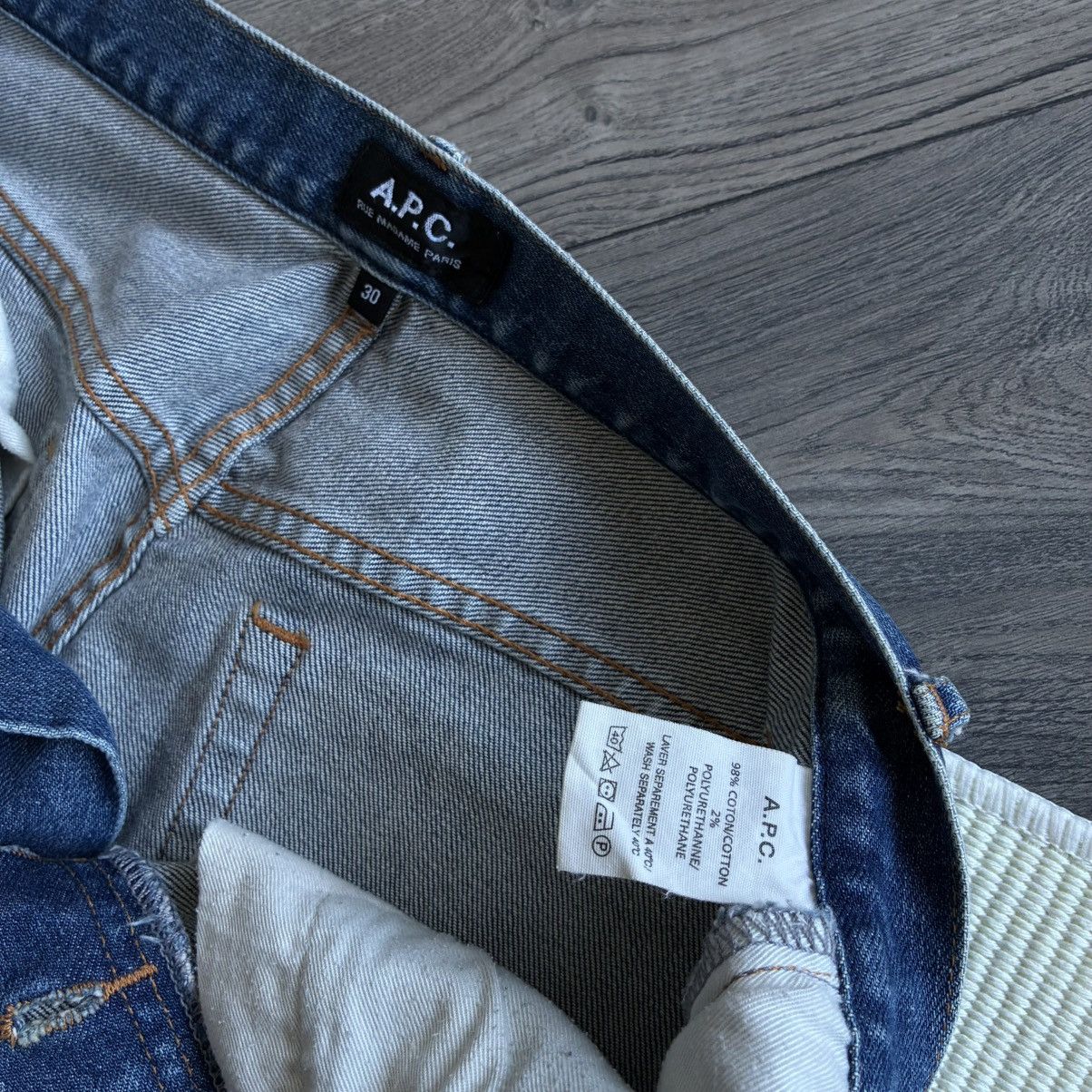 A.P.C. A.P.C. Stonewashed Japanese Denim Blue Jeans Size US 30 / EU 46 - 3 Thumbnail