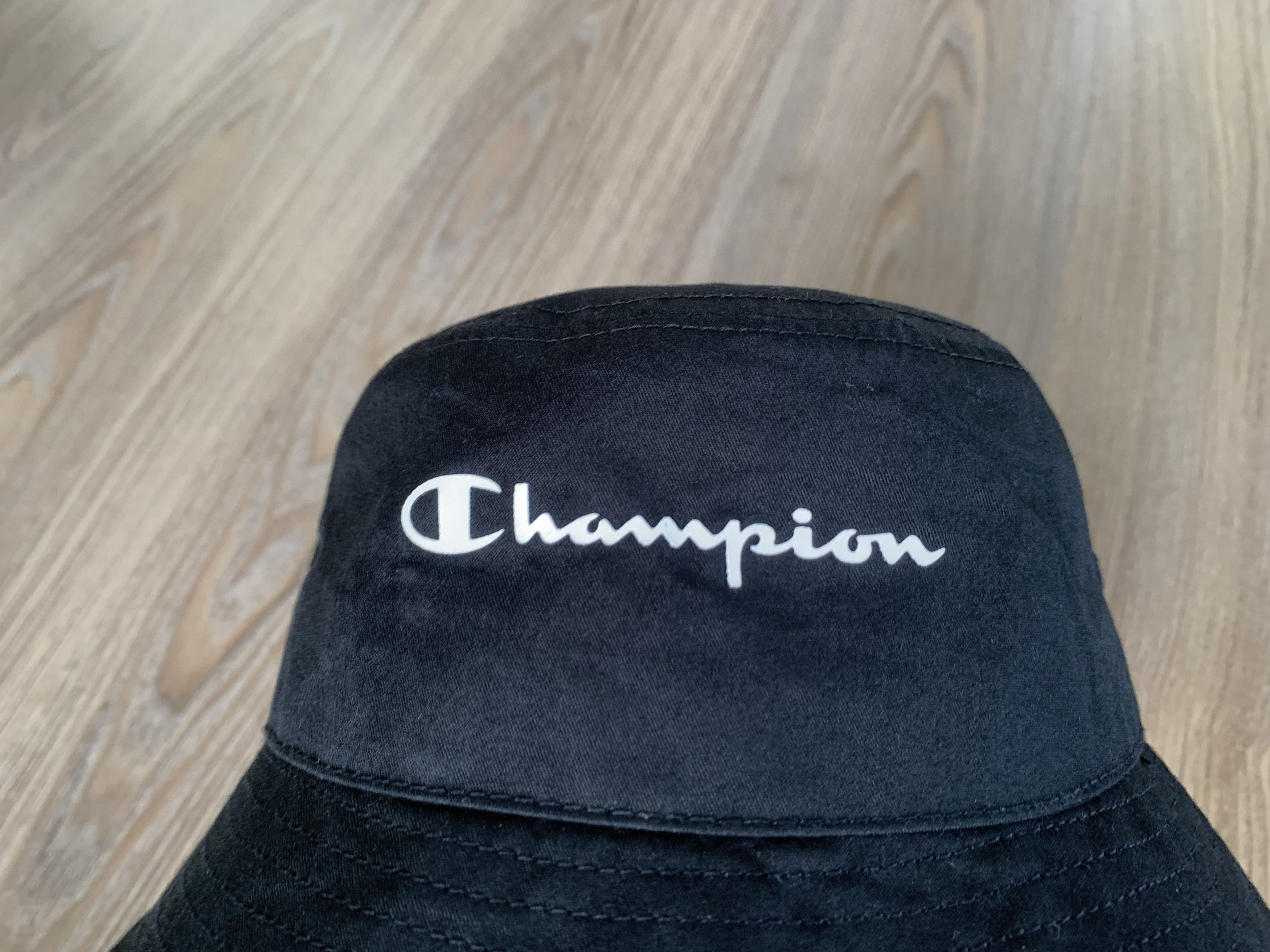 Champion Champion Black Cotton Panama Hat Size 32 - 3 Thumbnail