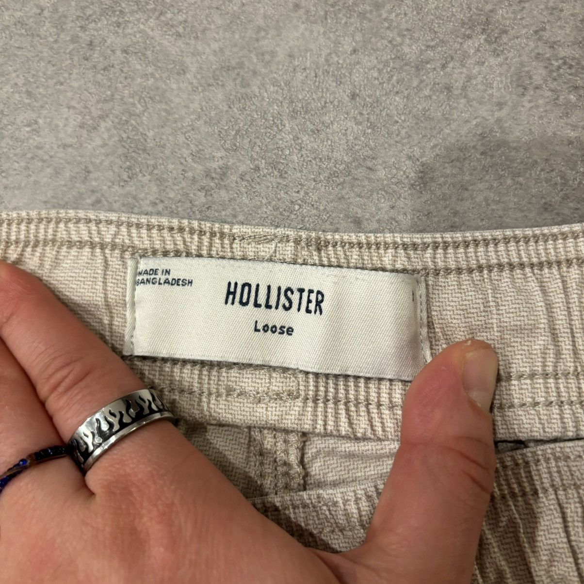 Hollister Hollister Linen-Blend Loose Pull-On Pants Size US 30 / EU 46 - 6 Thumbnail