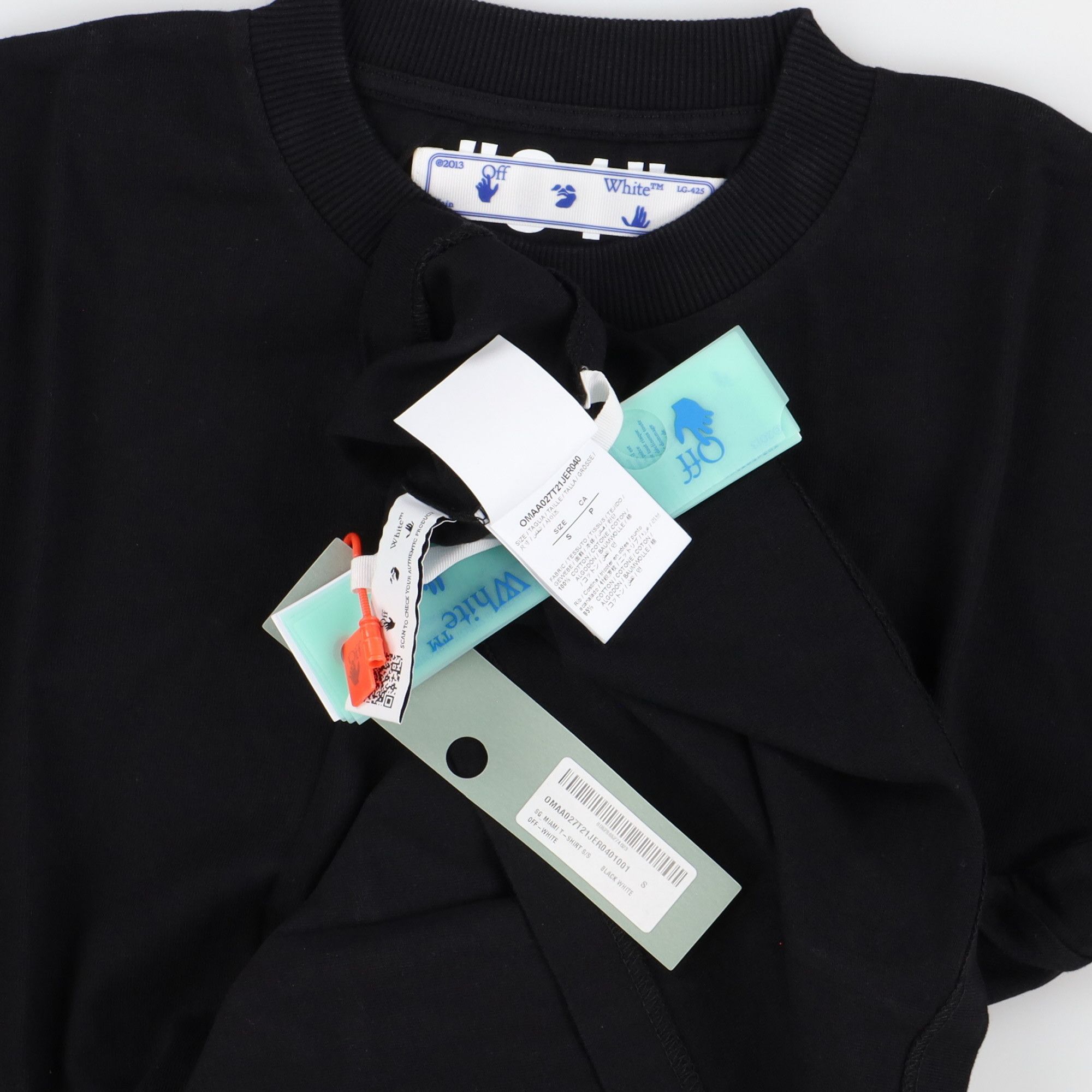 Off-White Black Miami Exclusive Arrows T-Shirt Size S / US 4 / IT 40 - 4 Thumbnail