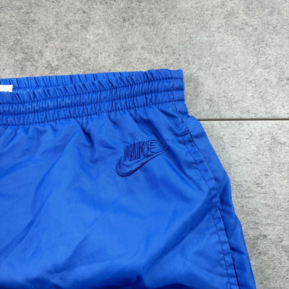 Nike Vintage 90s blue nike track pants Size US 31 - 6 Thumbnail
