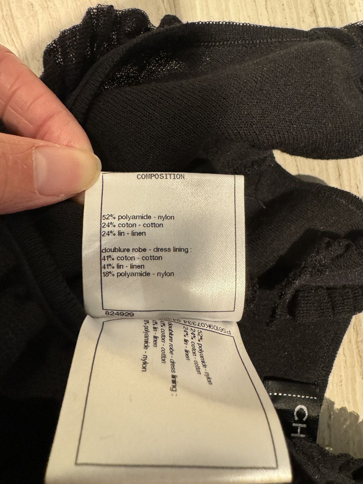 Chanel Chanel Little Black A-Line Dress Size M / US 6-8 / IT 42-44 - 7 Thumbnail