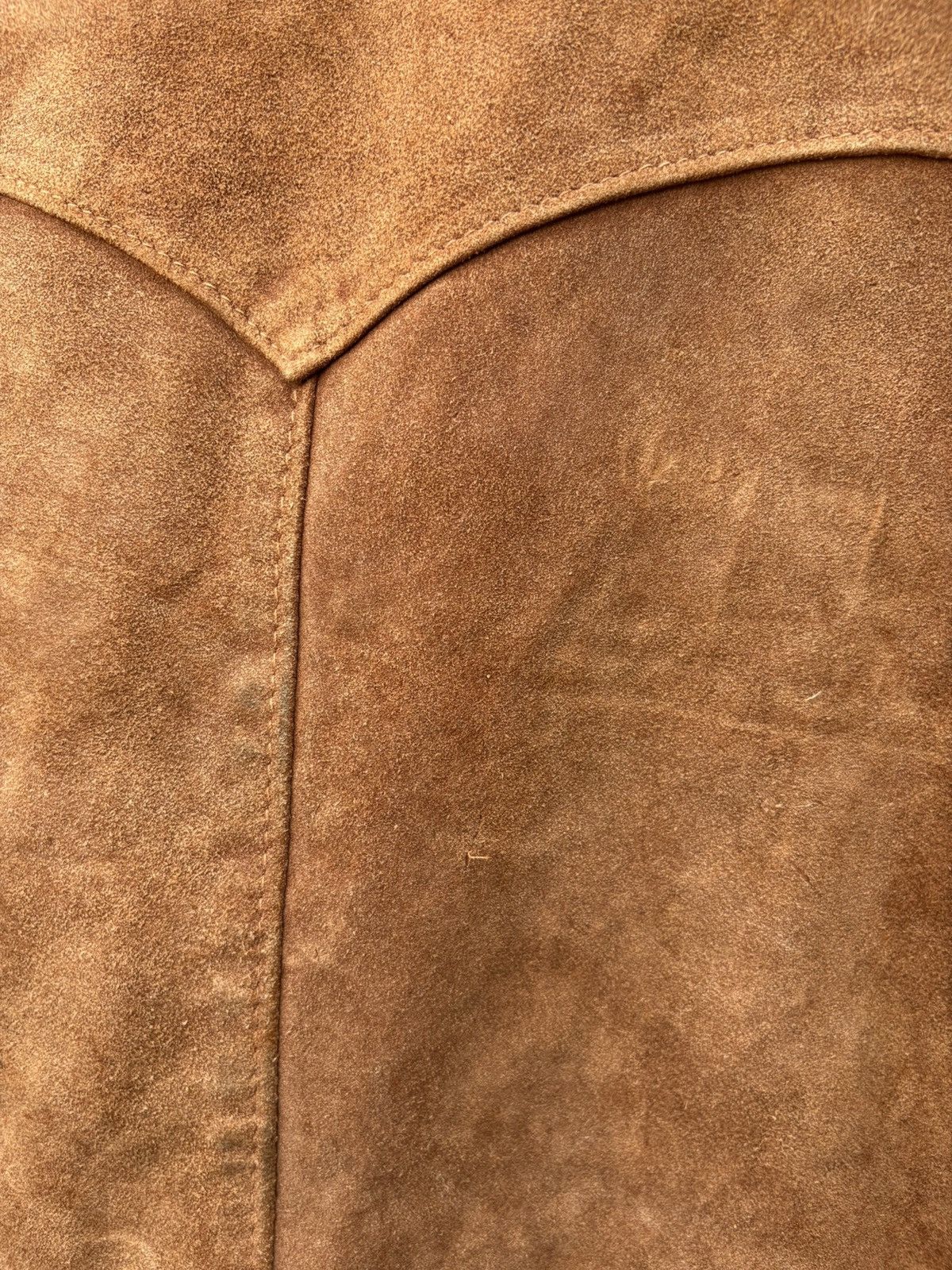 Schott Vintage Schott Western Suede Shearling Sherpa Lining Coat 38 Size US M / EU 48-50 / 2 - 15 Thumbnail