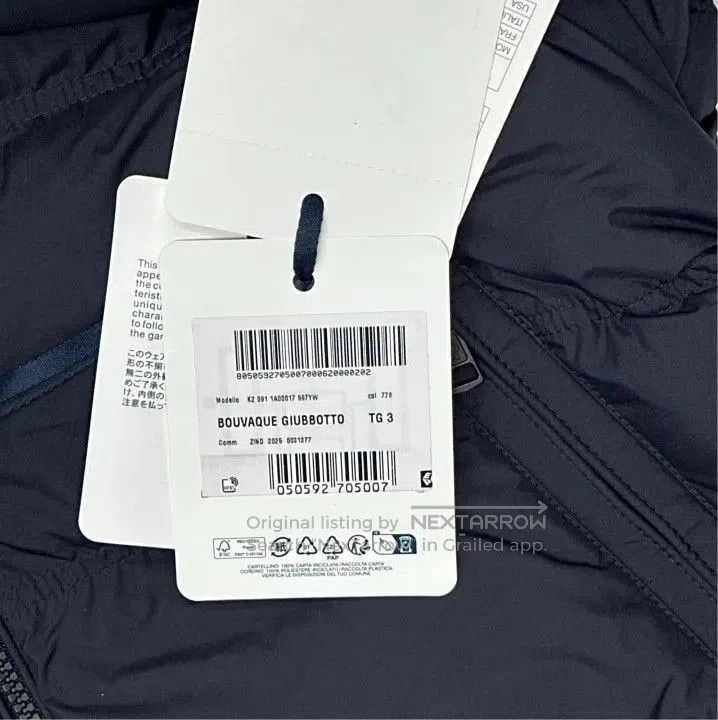 Moncler Moncler Bouvaque Striped Short Zip Down Jacket. Size US M / EU 48-50 / 2 - 3 Thumbnail