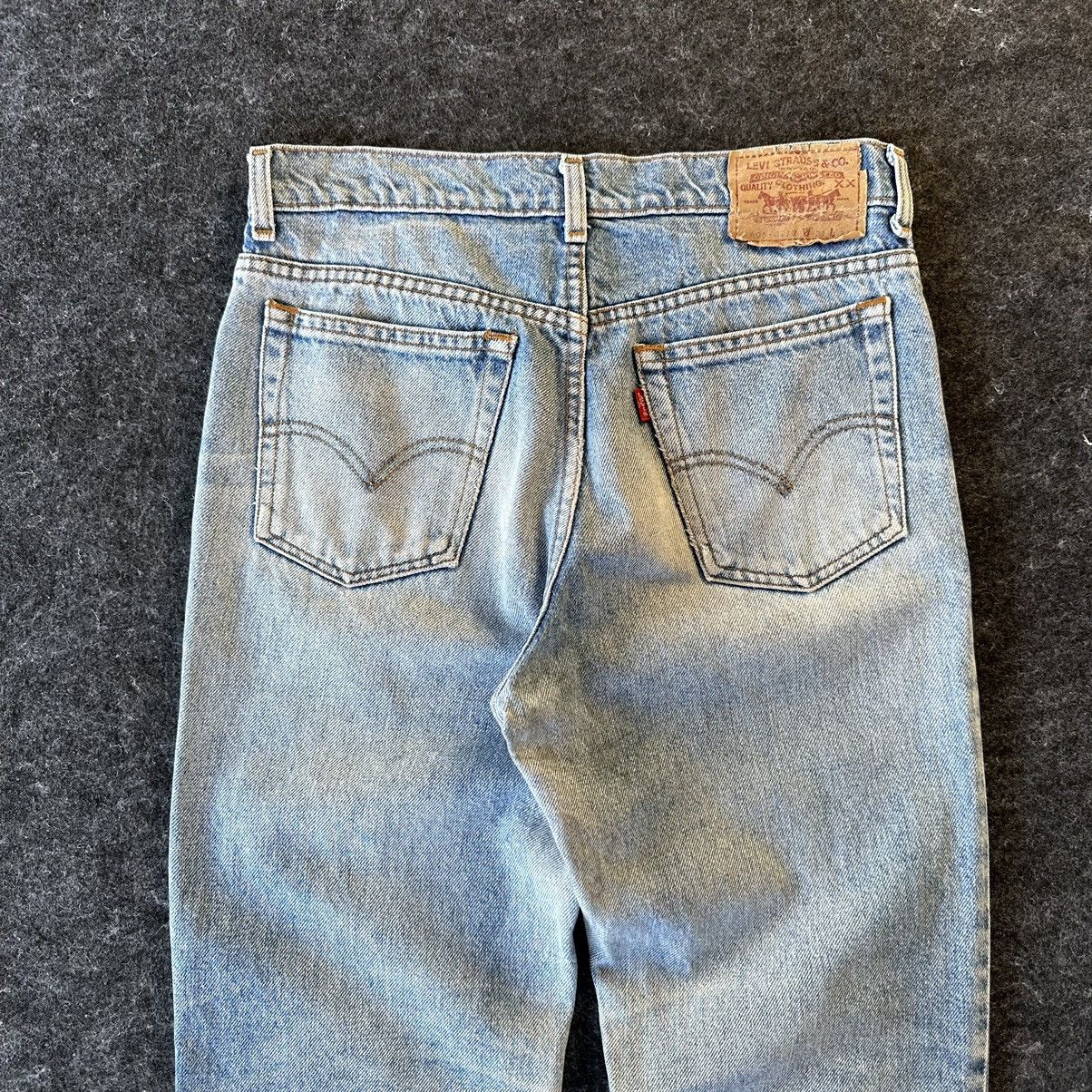 Levi's Vintage Levis 606 Faded Washed Distressed Denim 30x29 D564 Size US 30 / EU 46 - 7 Thumbnail