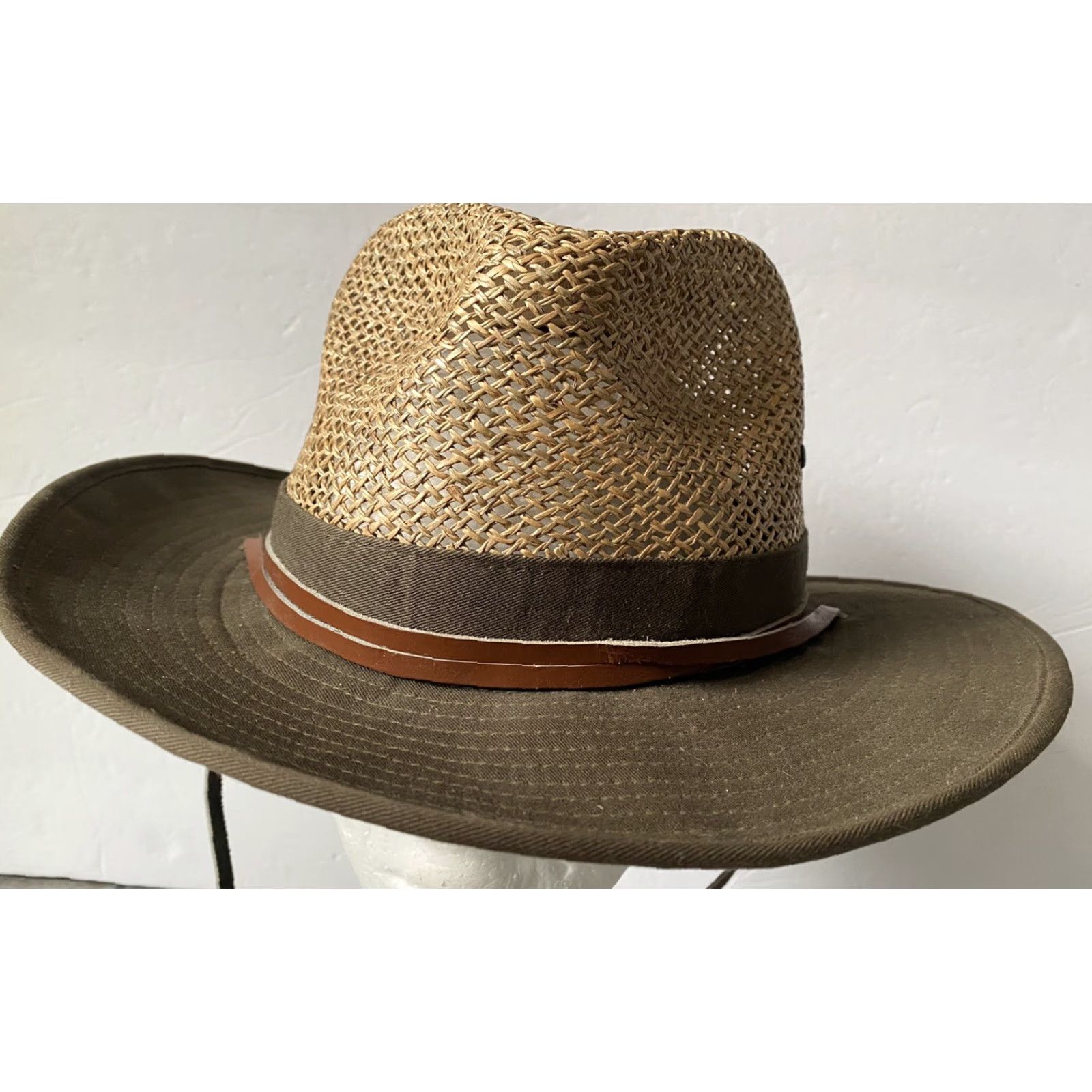 Stetson Stetson Hat XL X-Large Men Multicolor Cotton Straw Size ONE SIZE - 3 Thumbnail