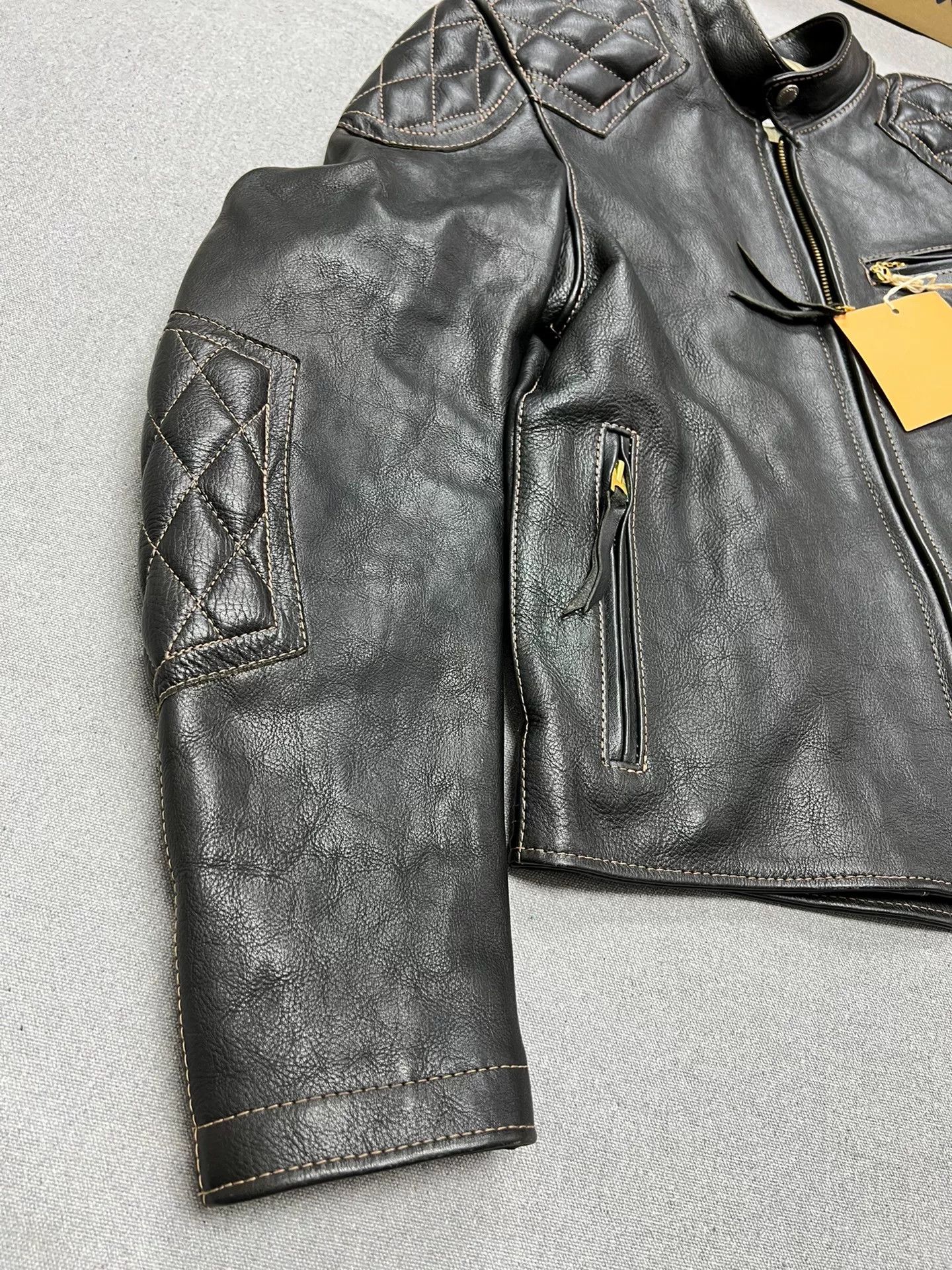 The Flat Head The Flat Head 1930s Leather Jacket Size US M / EU 48-50 / 2 - 1 Thumbnail