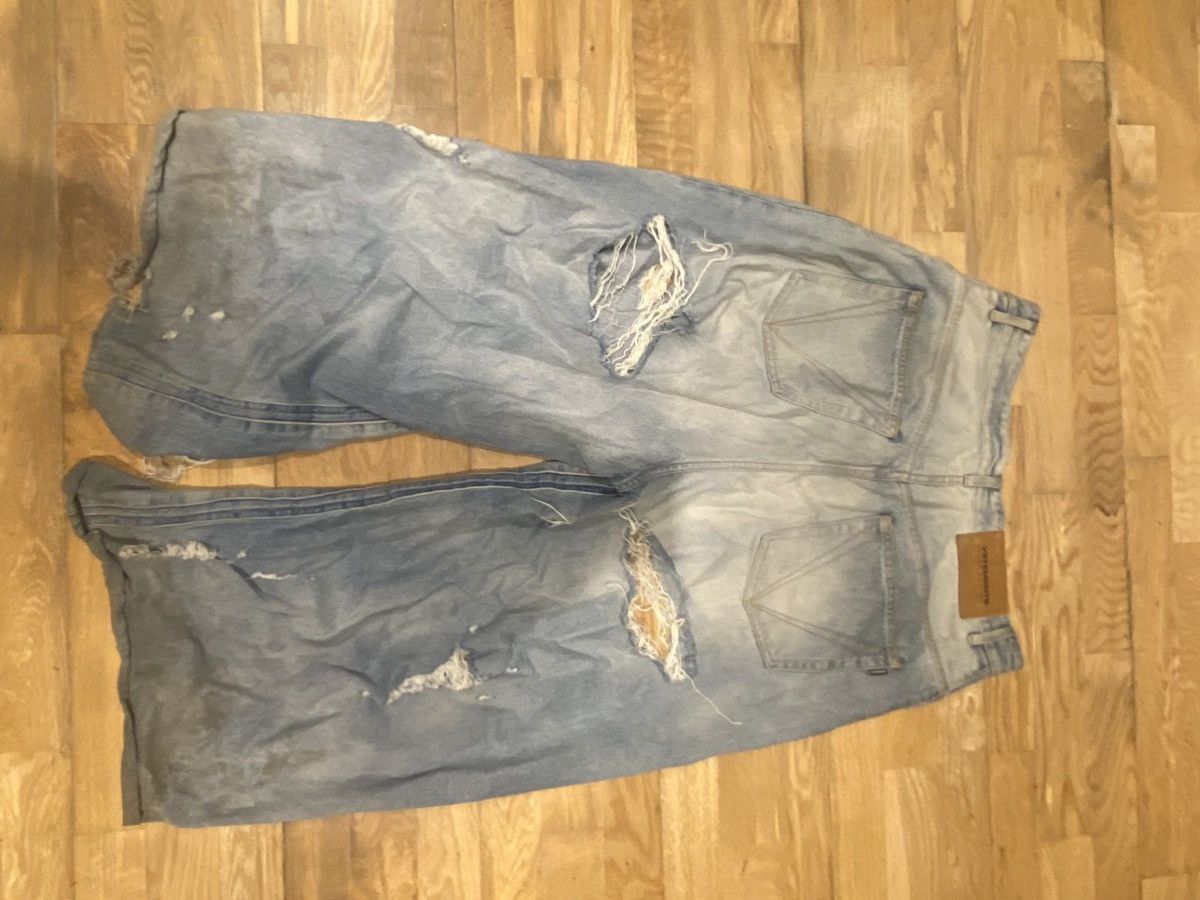 Vetements vetements ss23 destroyed denim Size US 34 / EU 50 - 5 Thumbnail