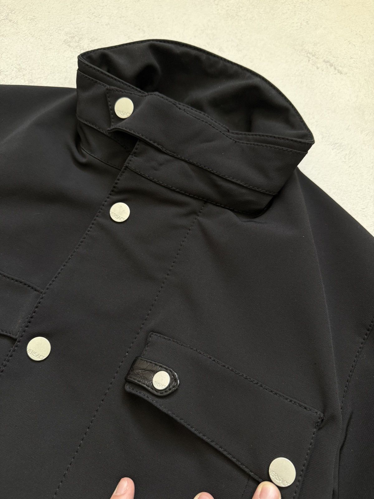 Versace Vintage Gianni Versace Archive Military Tech Jacket Size 50 Size US M / EU 48-50 / 2 - 8 Thumbnail