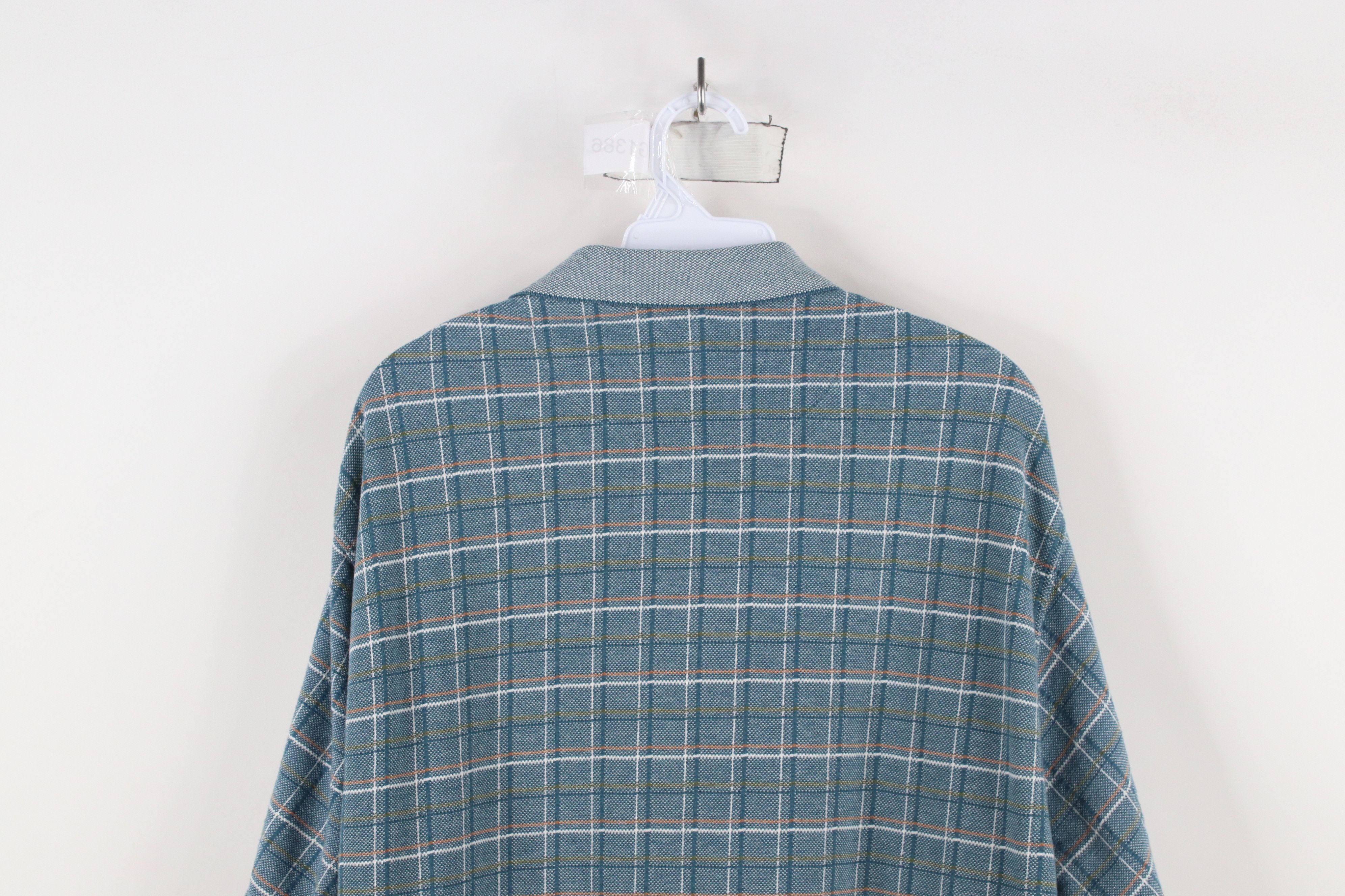 Vintage Vintage 90s Streetwear Checkered Collared Golf Polo Shirt Size US L / EU 52-54 / 3 - 8 Thumbnail