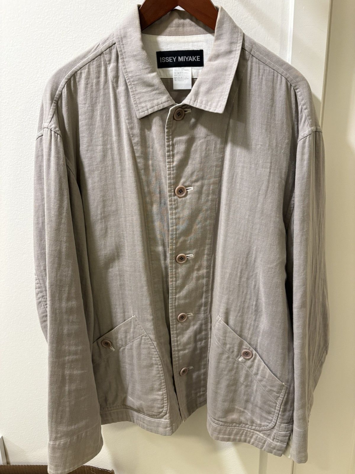 Issey Miyake AW16 Darted Chore Coat Size US M / EU 48-50 / 2 - 2 Thumbnail