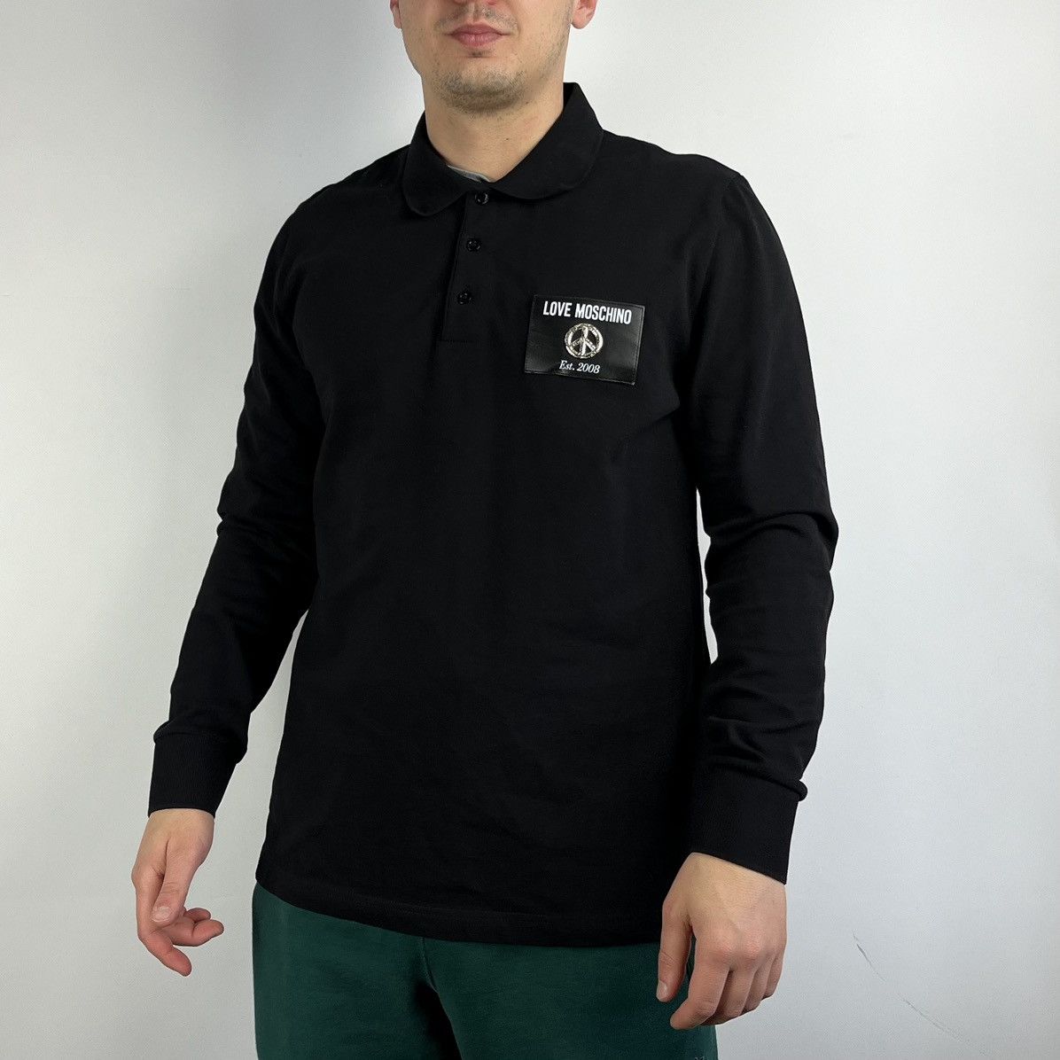 Moschino Moschino rugby long sleeve size Medium Size US M / EU 48-50 / 2 - 1 Thumbnail