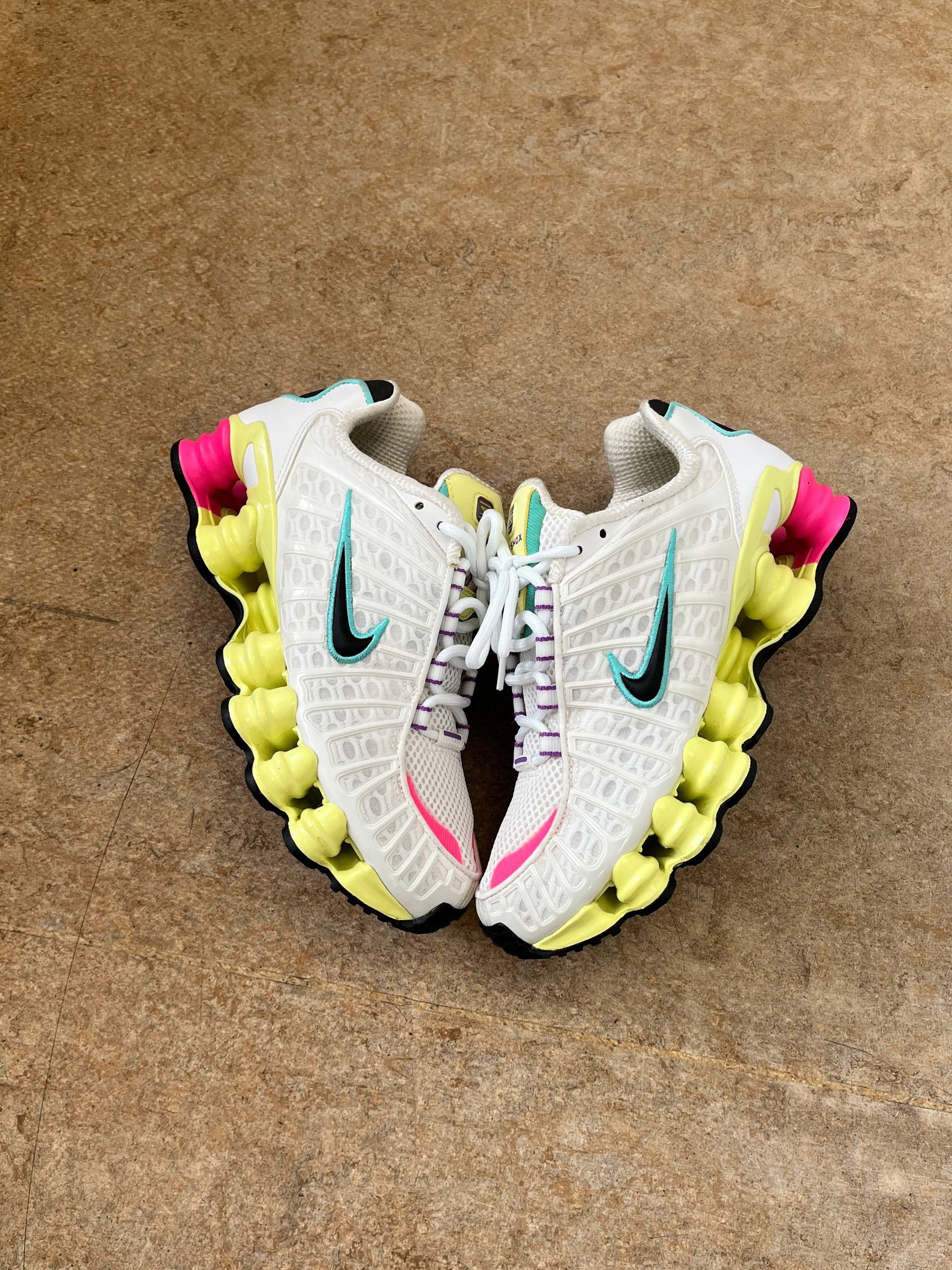 Nike Nike Shox TL Multi Color AR3566-102 Blast-Aurora Green Size US 7 / IT 37 - 3 Thumbnail