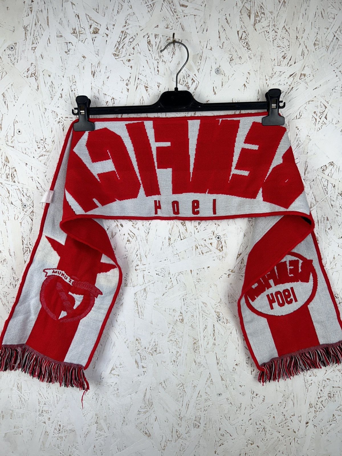 Vintage Vintage Benfica 1904 Fanwear Soccer Football Scarf Muffler Size ONE SIZE - 5 Thumbnail