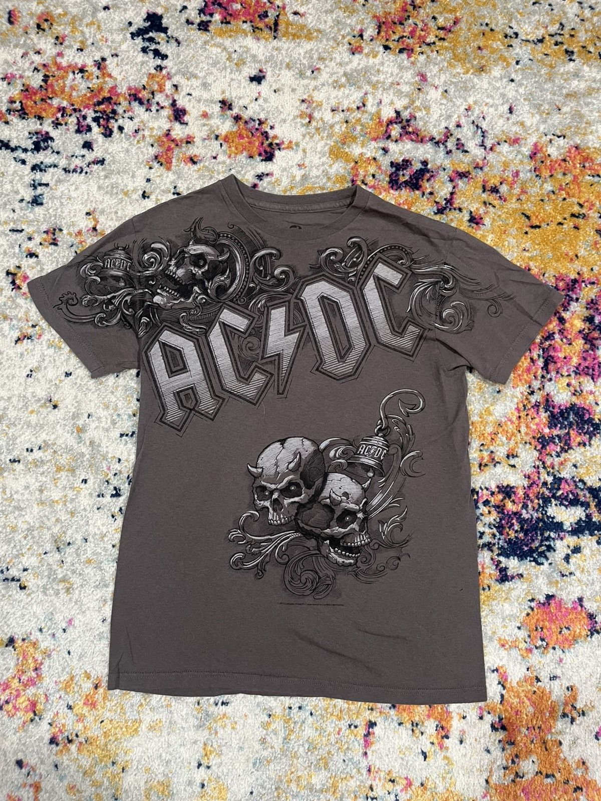 Vintage ACDC Shirt Small Size US S / EU 44-46 / 1 - 1 Thumbnail