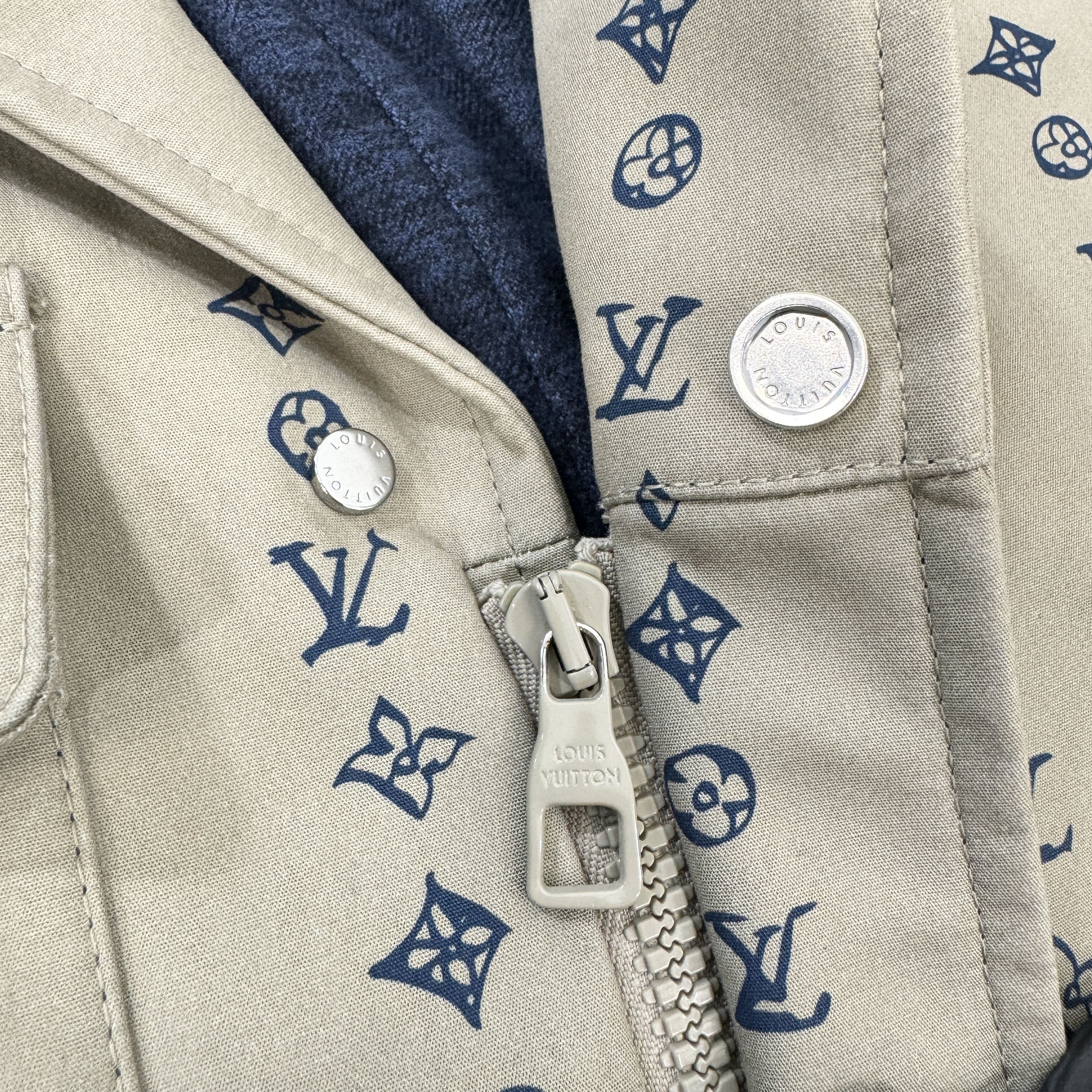 Louis Vuitton Louis Vuitton x Nigo 1A9GBI Monogram Belted Jacket RRP £3100 Size US M / EU 48-50 / 2 - 7 Thumbnail