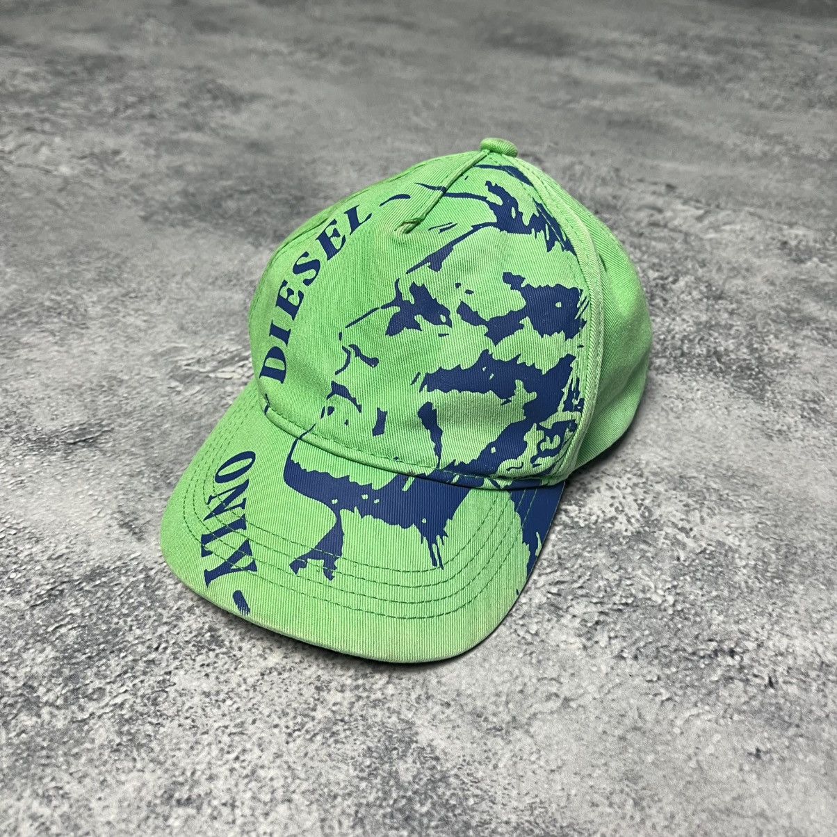 Diesel Vintage Diesel Big Punk Logo Hat Cap Y2K Streetwear Size ONE SIZE - 1 Thumbnail