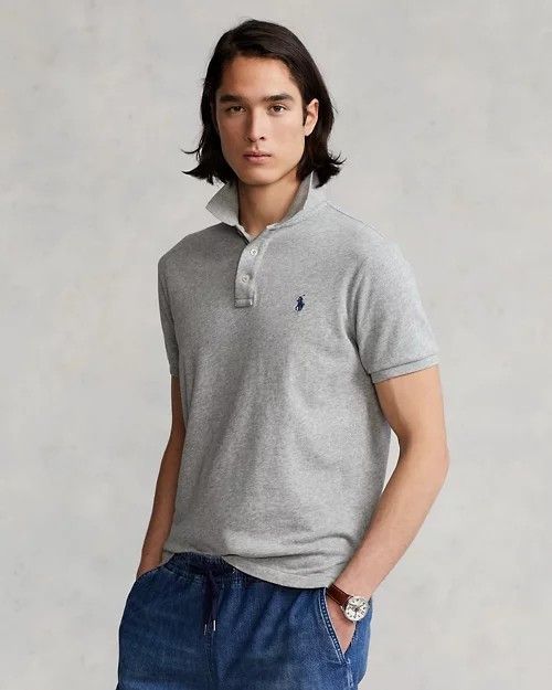 Polo Ralph Lauren × Vintage Vintage Polo by Ralph Lauren Custom Fit Poloshirt Size US S / EU 44-46 / 1 - 1 Thumbnail
