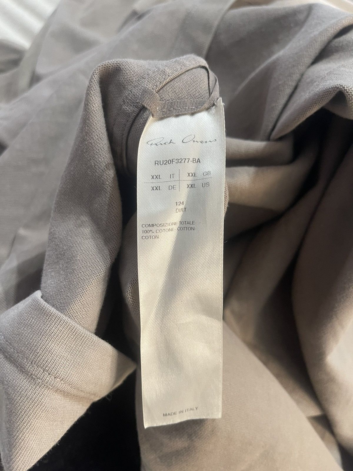 Rick Owens × Rick Owens Drkshdw Rick Owens Mainline 2020 Crewneck Size US XXL / EU 58 / 5 - 8 Thumbnail