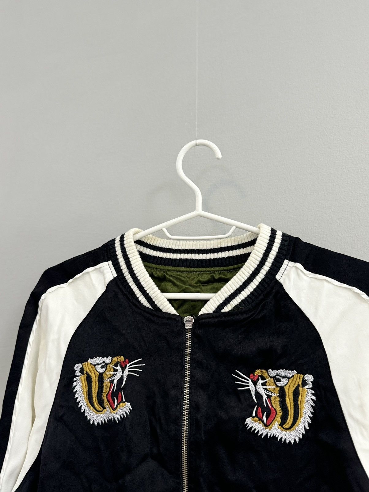 Japanese Brand × Vintage 👹Vintage Sukajan JAPAN Embroidery Dragon Hype Y2K Size US S / EU 44-46 / 1 - 2 Thumbnail