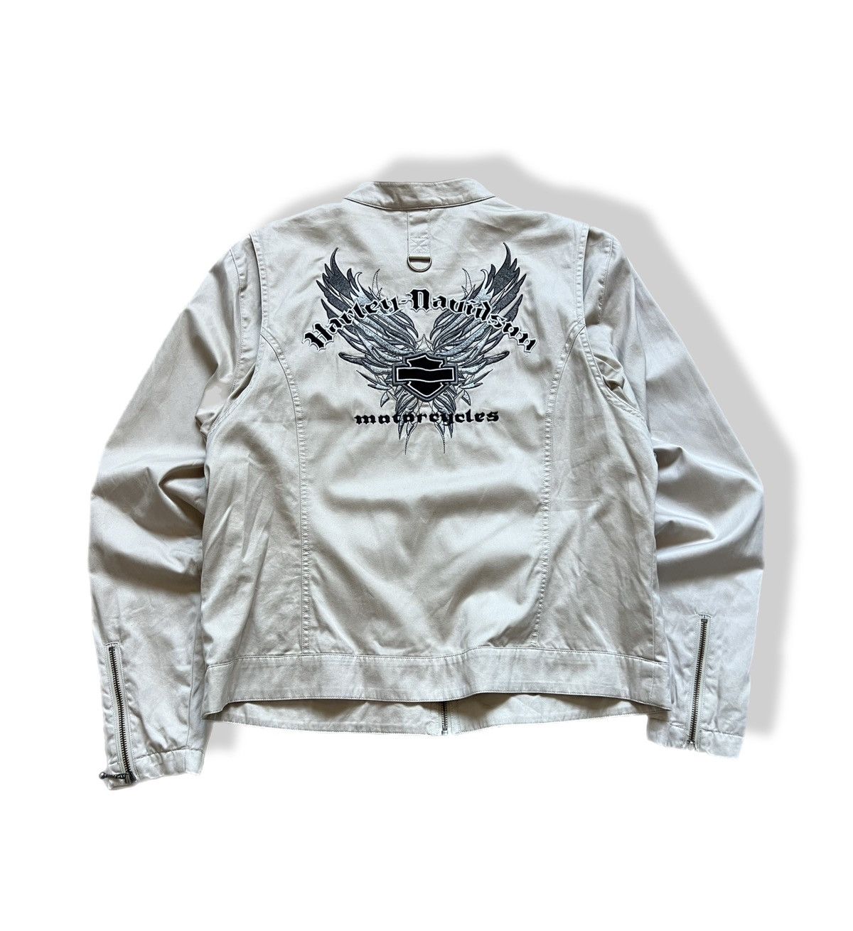 Harley Davidson Vintage Harley-Davidson Motorcycles Big Logo Jacket Size US L / EU 52-54 / 3 - 1 Thumbnail