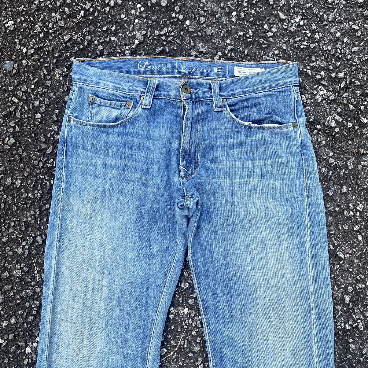 Handmade × Levi's × Vintage Vintage Levis Capital E Hesher Boot Flare Denim Jeans Size US 31 - 3 Thumbnail