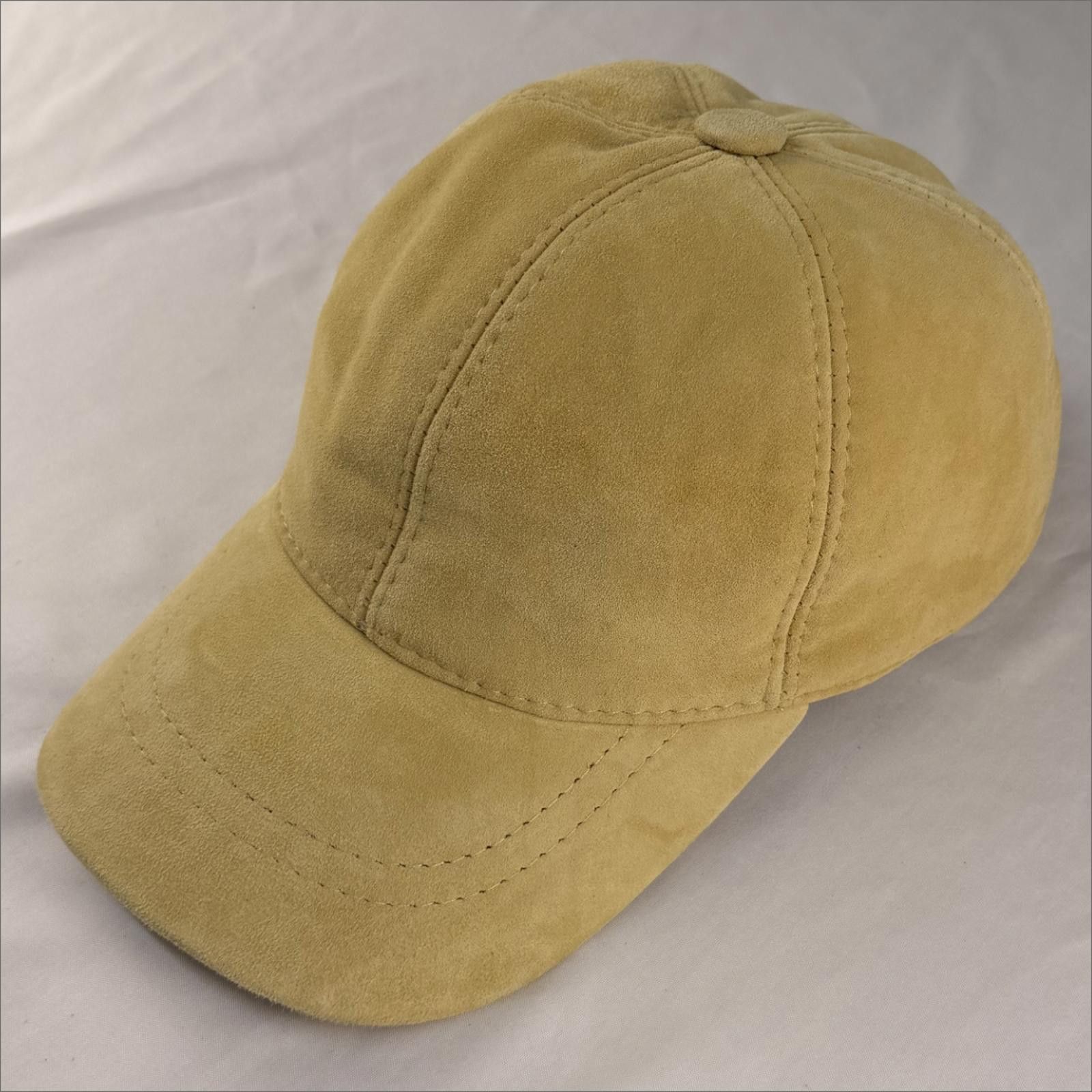 Other NEW Yellow Suede Baseball Cap - Premium Hat Size ONE SIZE - 3 Thumbnail