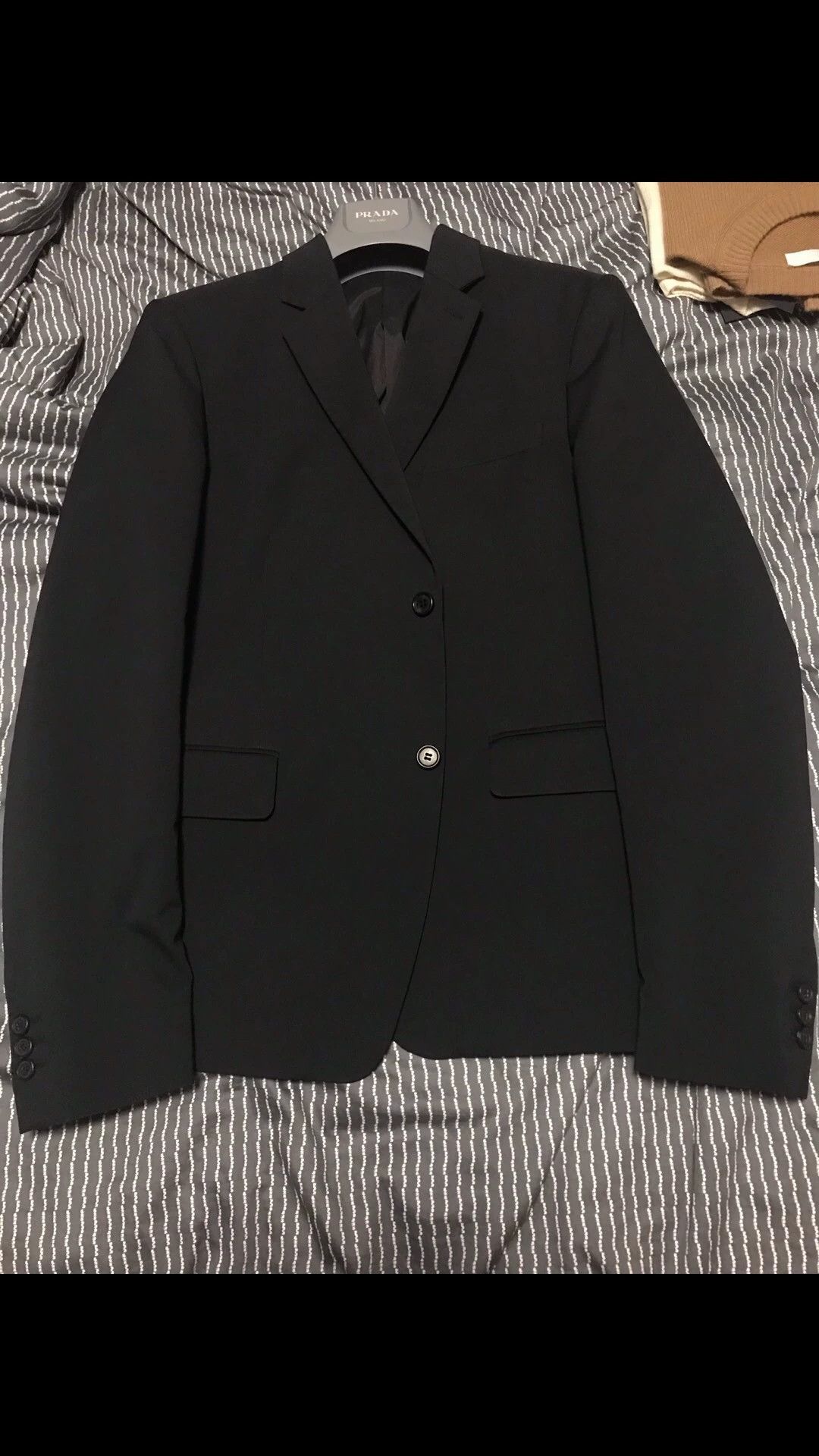 Prada Prada Double Vent Casual Blazer Size 52 New Size 50L - 6 Thumbnail