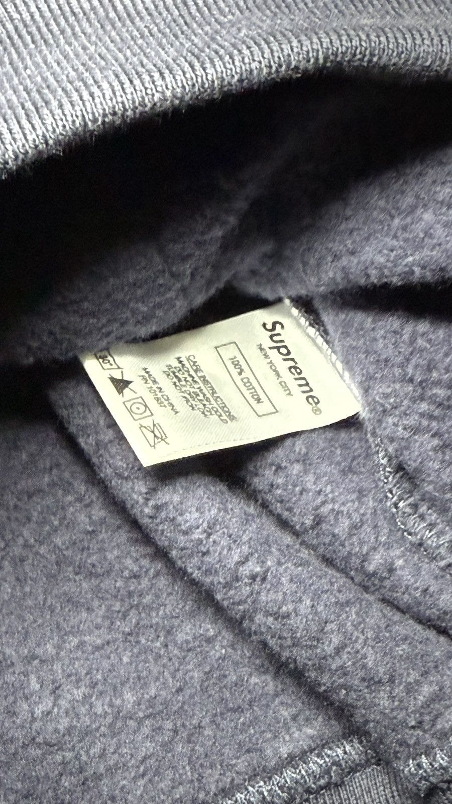 Supreme Rare New Navy Supreme Embroidered S All Over Print Hoodie Size US M / EU 48-50 / 2 - 8 Thumbnail