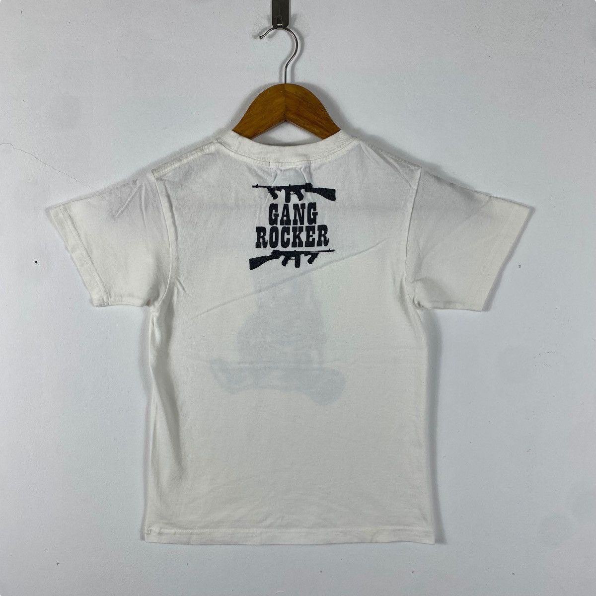 Japanese Brand Vintage GANG ROCKER Center Japan Market Graphic Tee Shirt Size US XS / EU 42 / 0 - 4 Thumbnail