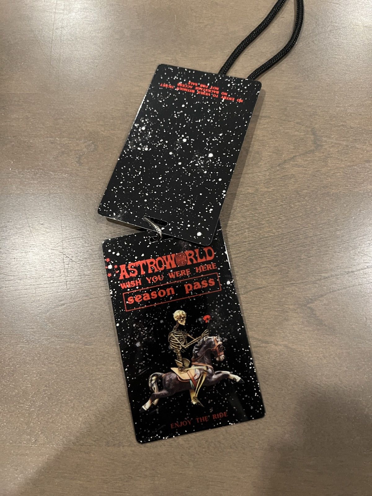 Travis Scott Travis Scott Astroworld 2x $100 Bill / 2x Season Pass Combo Size ONE SIZE - 7 Thumbnail