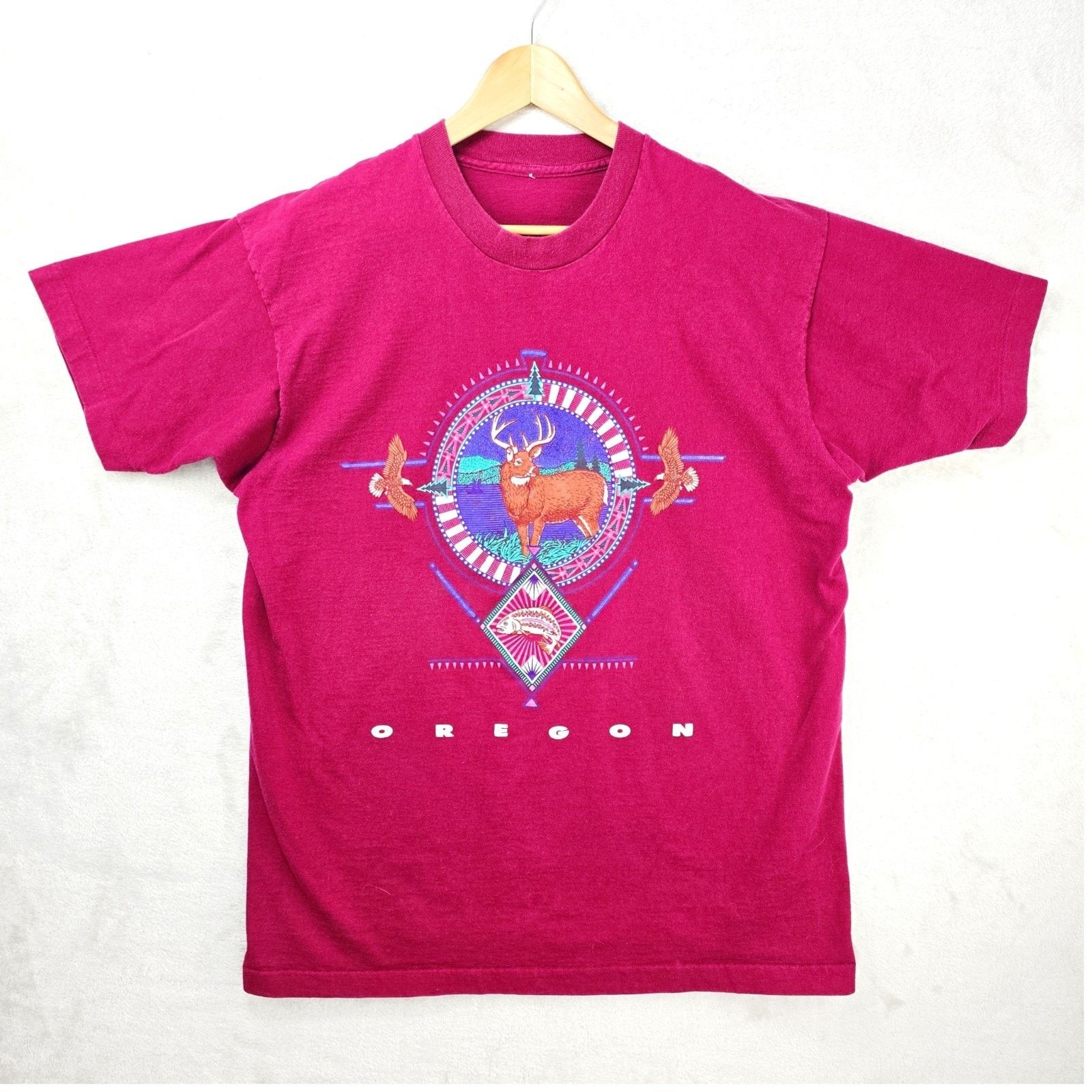 Other Vintage Heartland Apparel Oregon Shirt XL Red Deer Nature Size US XL / EU 56 / 4 - 1 Thumbnail