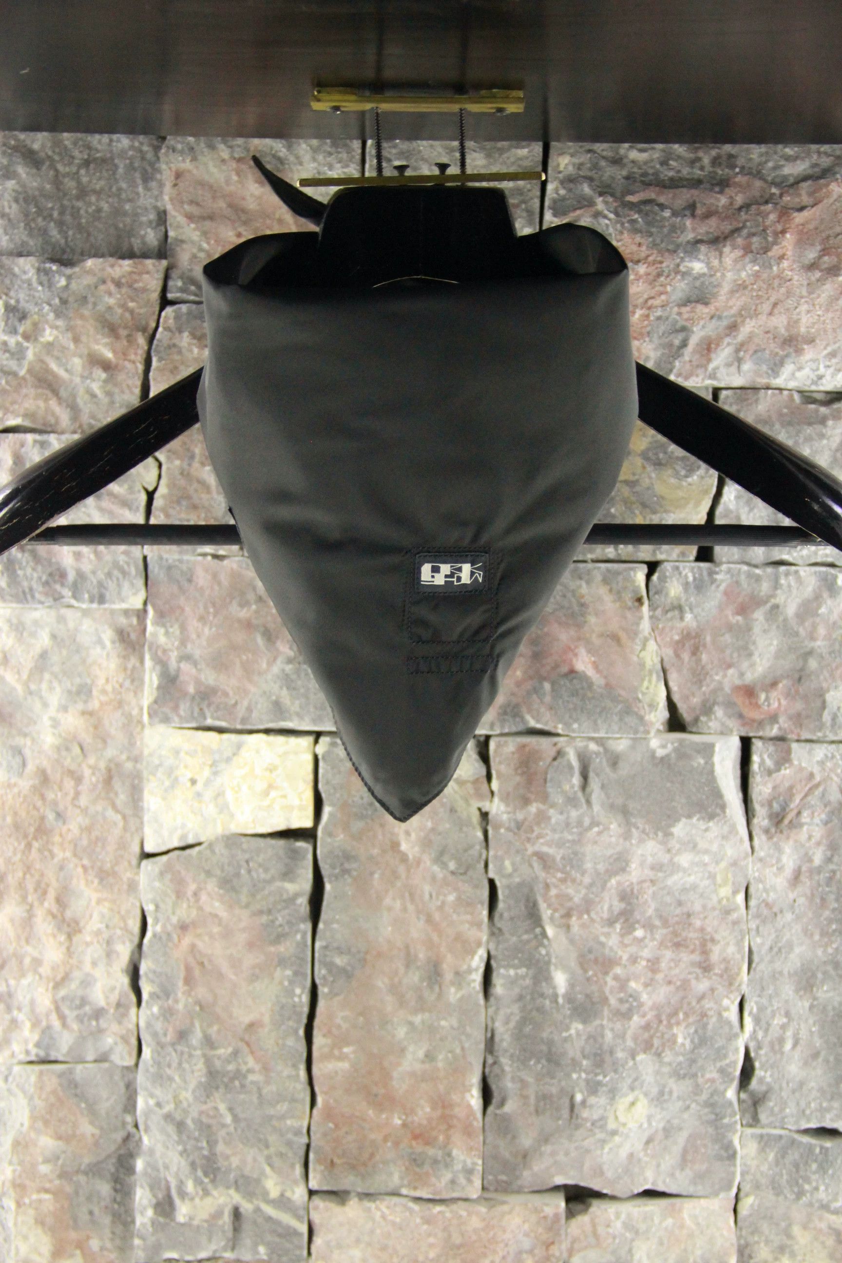 Rick Owens Rick Owens Black Gloves Scarves Men one size Size ONE SIZE - 1 Thumbnail