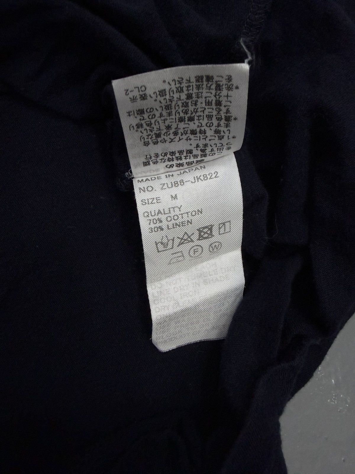 Zucca Vintage Zucca Adjustable Button Tee Issey Miyake Sample Size US XL / EU 56 / 4 - 6 Thumbnail