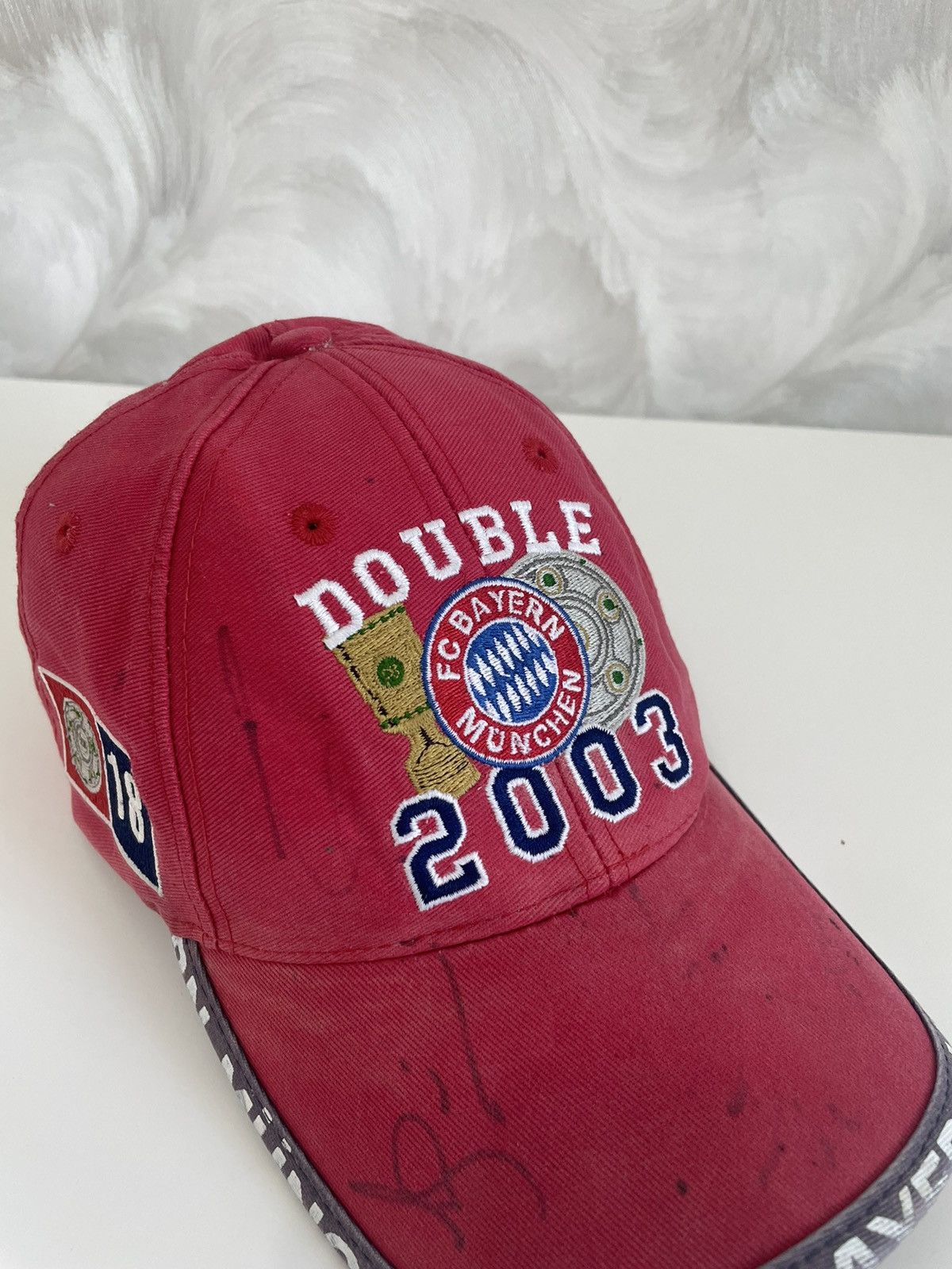 Japanese Brand Vintage Men’s Cap FC BAYERN MUNCHEN 2003 Size ONE SIZE - 4 Thumbnail