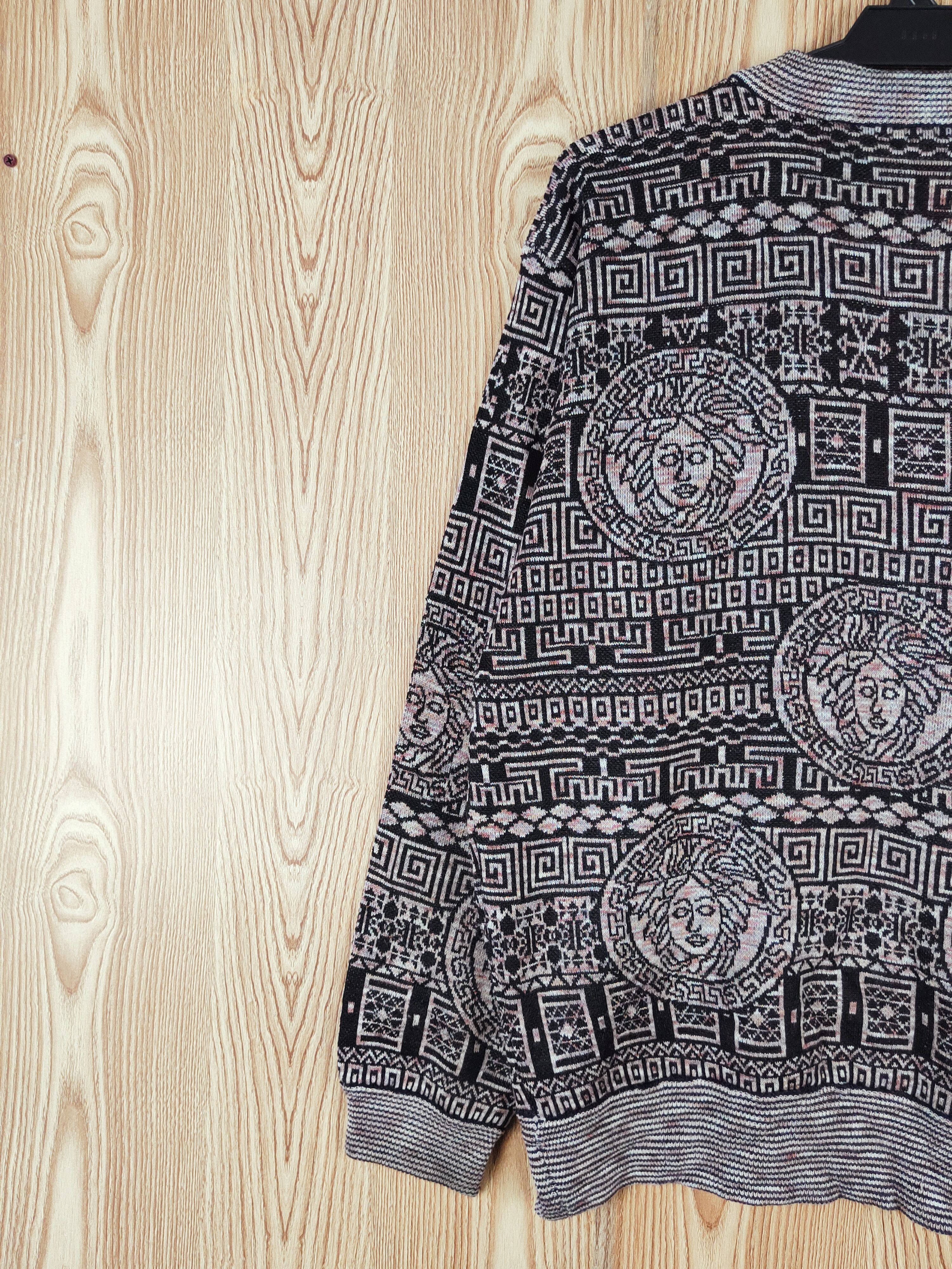 Japanese Brand DL Japan art like versace Knitwear Sweatshirts vintage #W309 Size US L / EU 52-54 / 3 - 8 Thumbnail